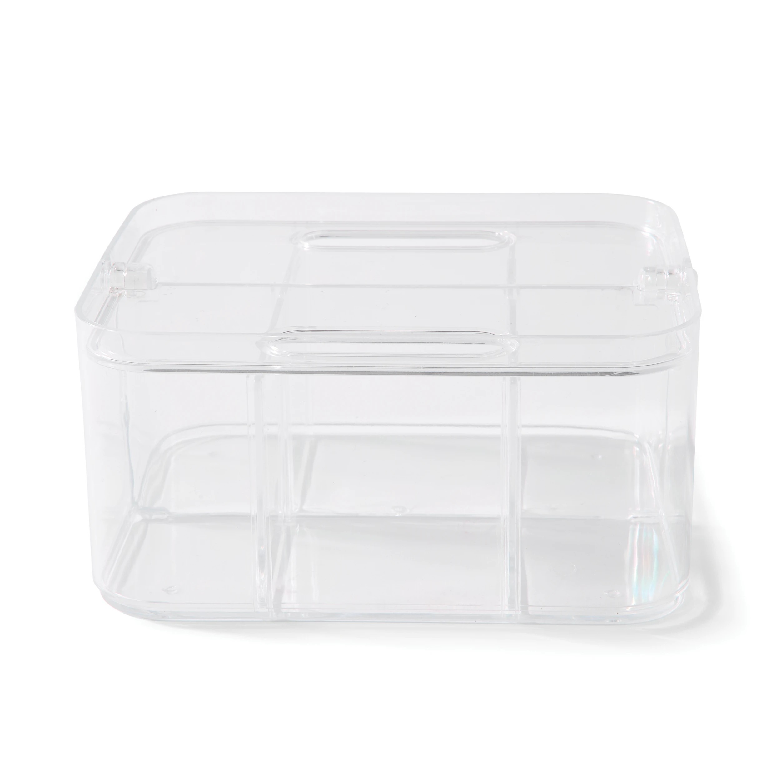 6 Stackable Small Storage Caddy - Clear, 6 of 10
