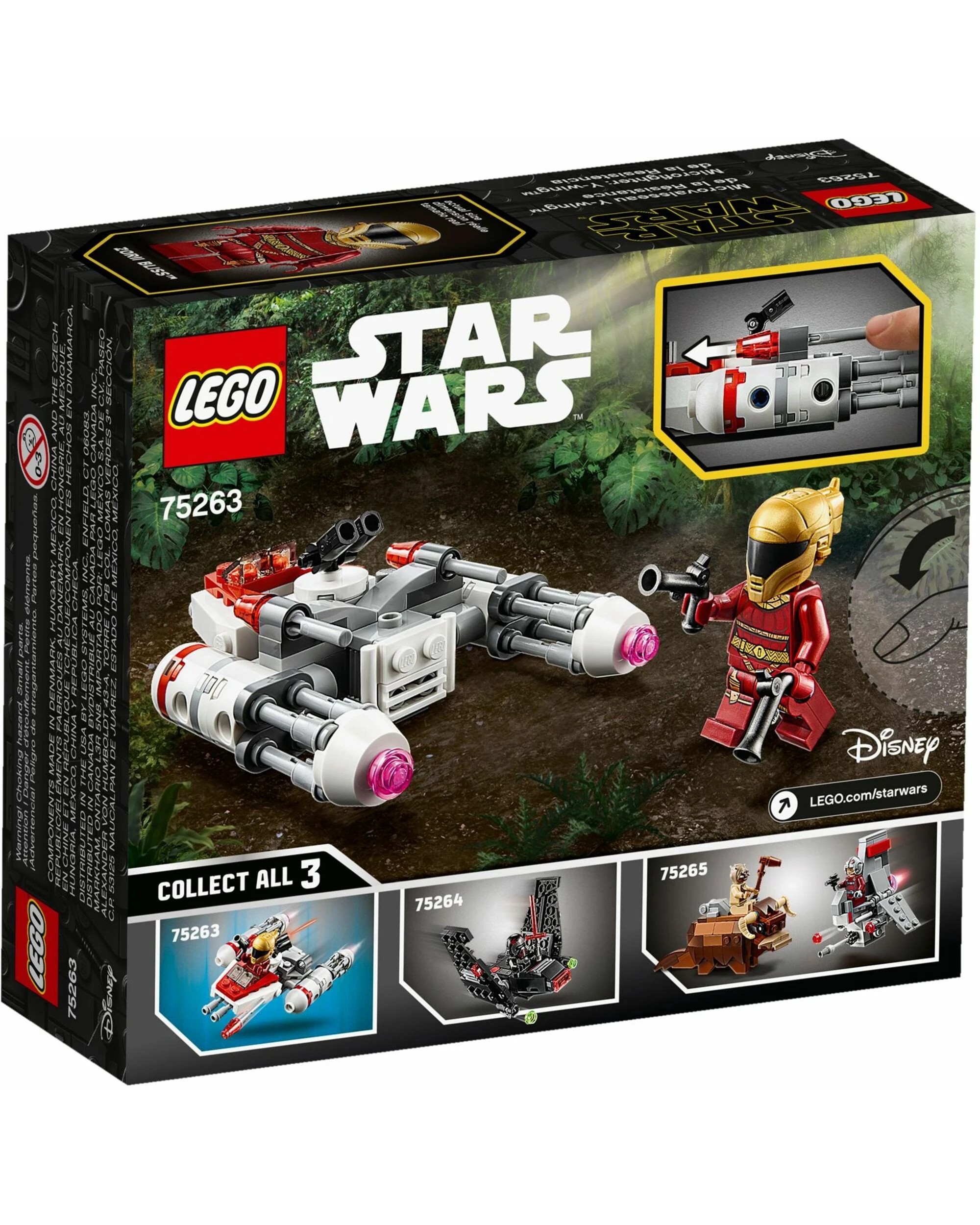 4 LEGO 75263 Resistance Y-wing Microfighter Star Wars, 4 of 4