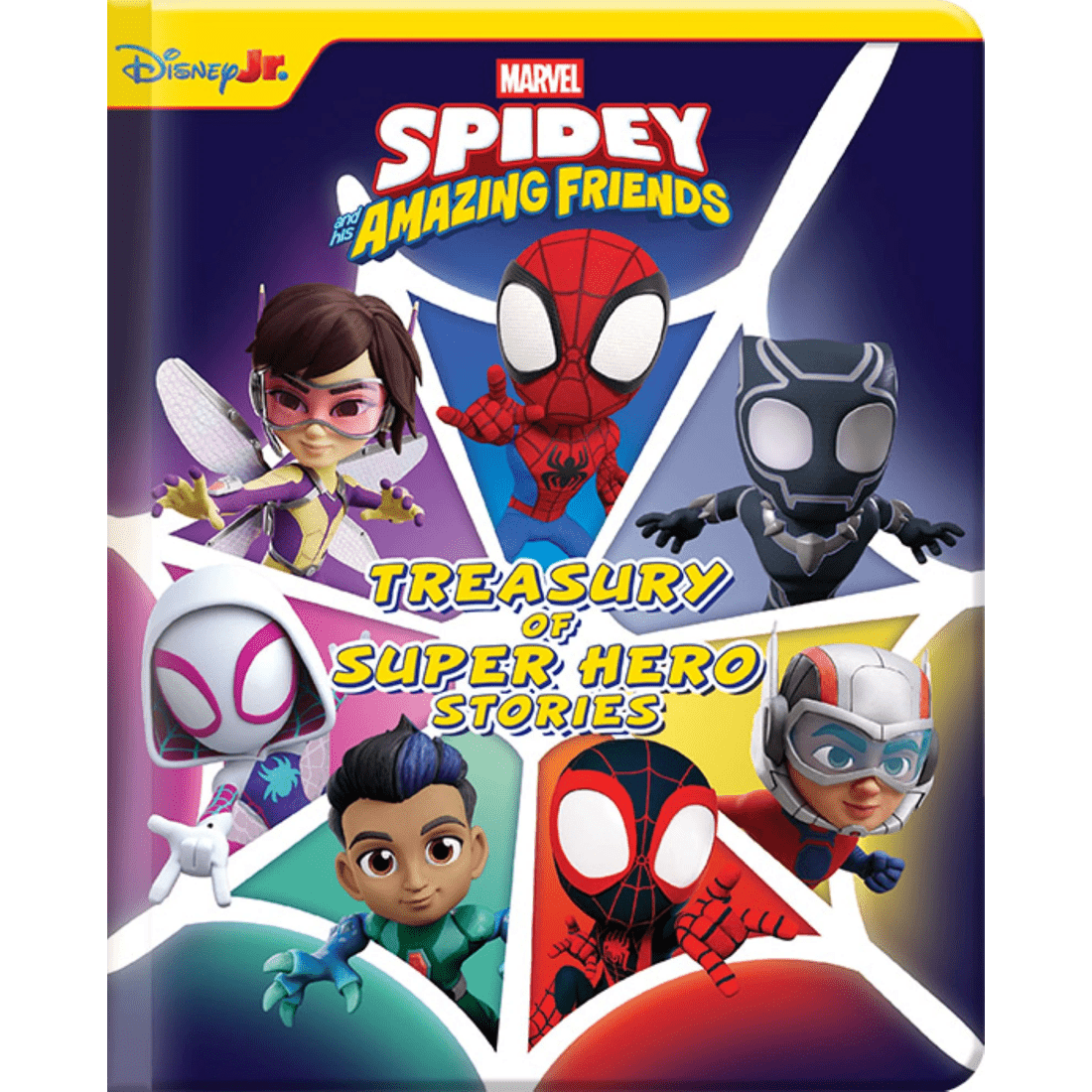 2 Disney Marvel Spidey Amazing Friends Treasury of Super Heroes Stories - Book, 2 of 6