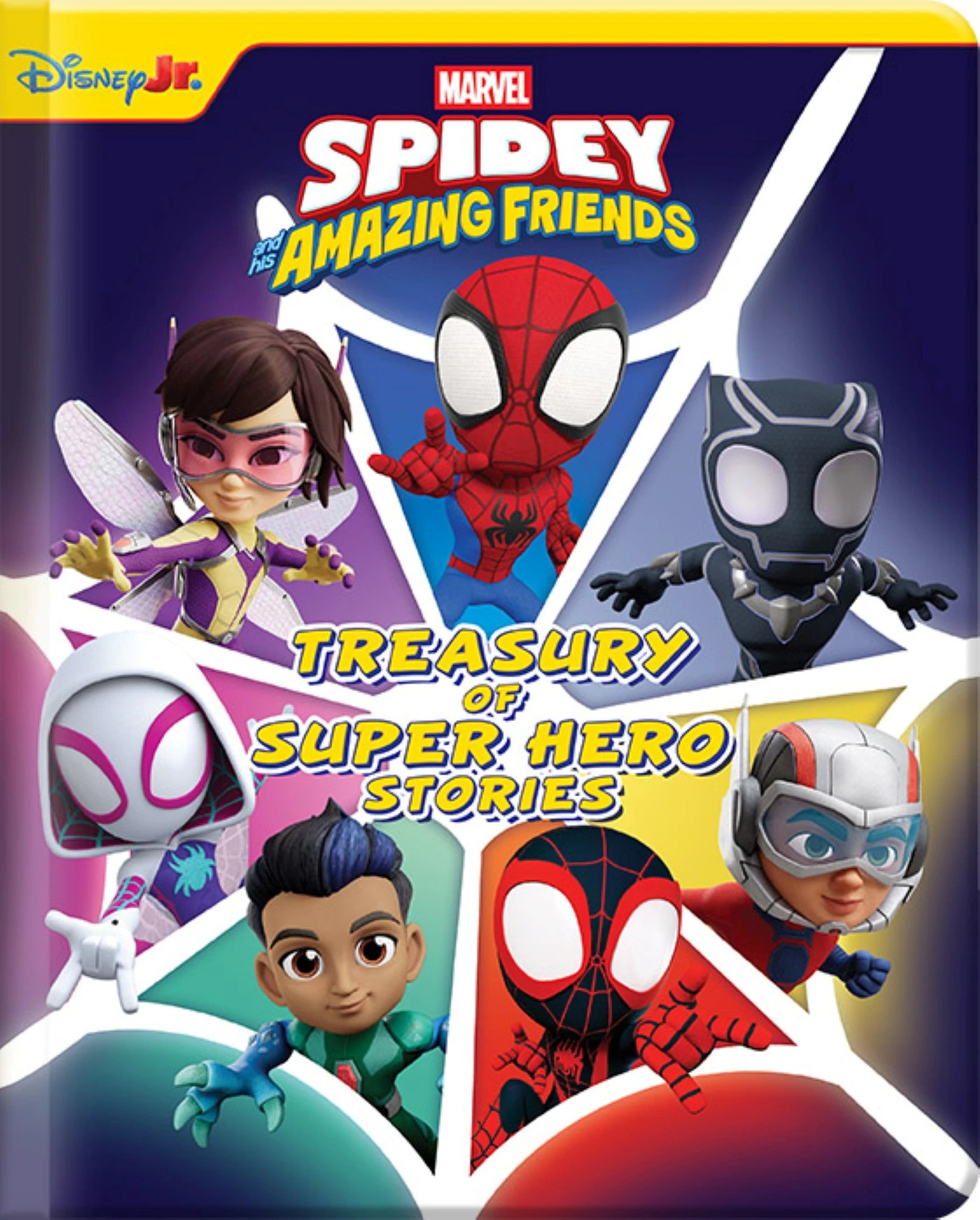 2 Disney Marvel Spidey Amazing Friends Treasury of Super Heroes Stories - Book, 2 of 6