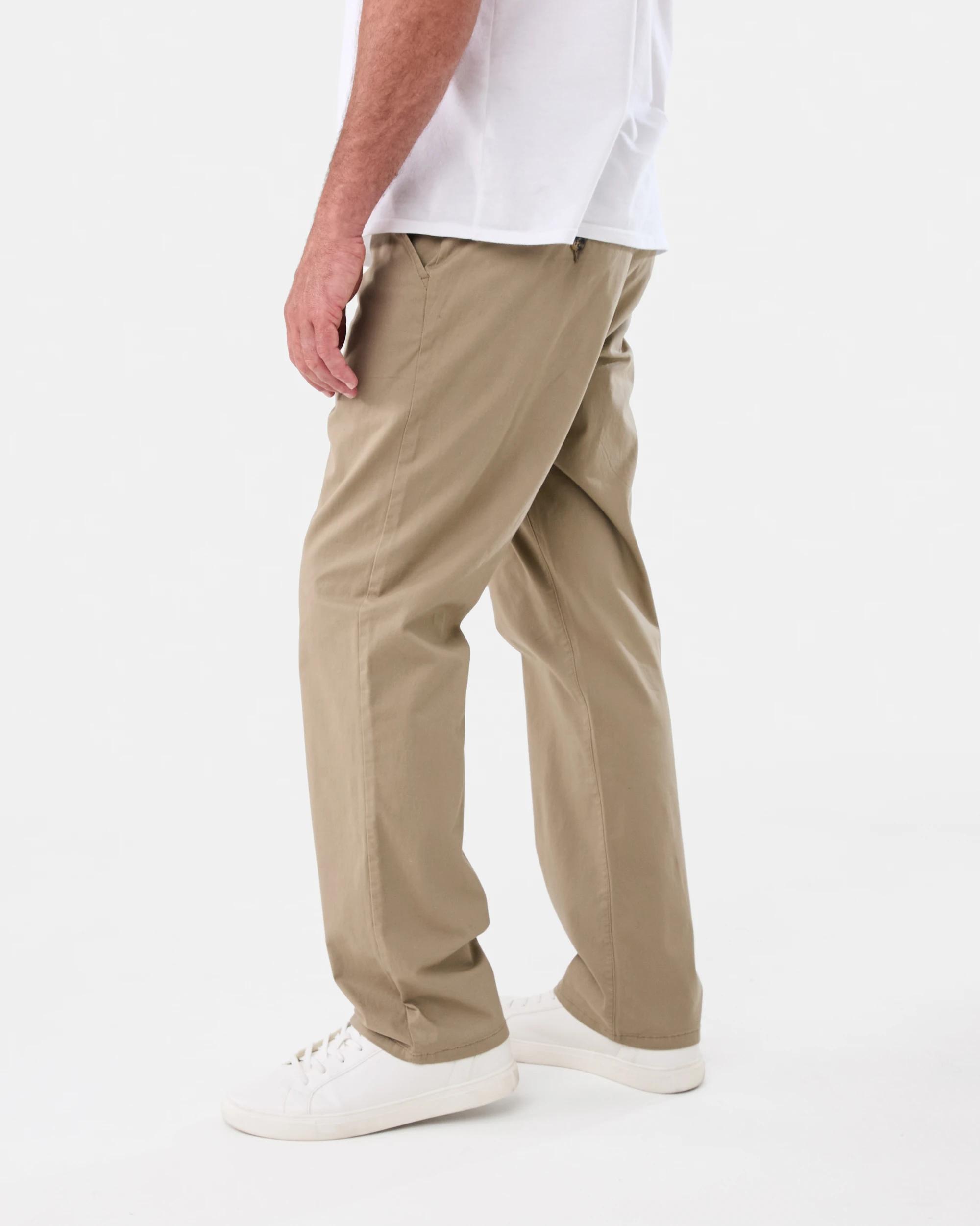 2 Straight Casual Chino Pants Brn Clay, 2 of 5