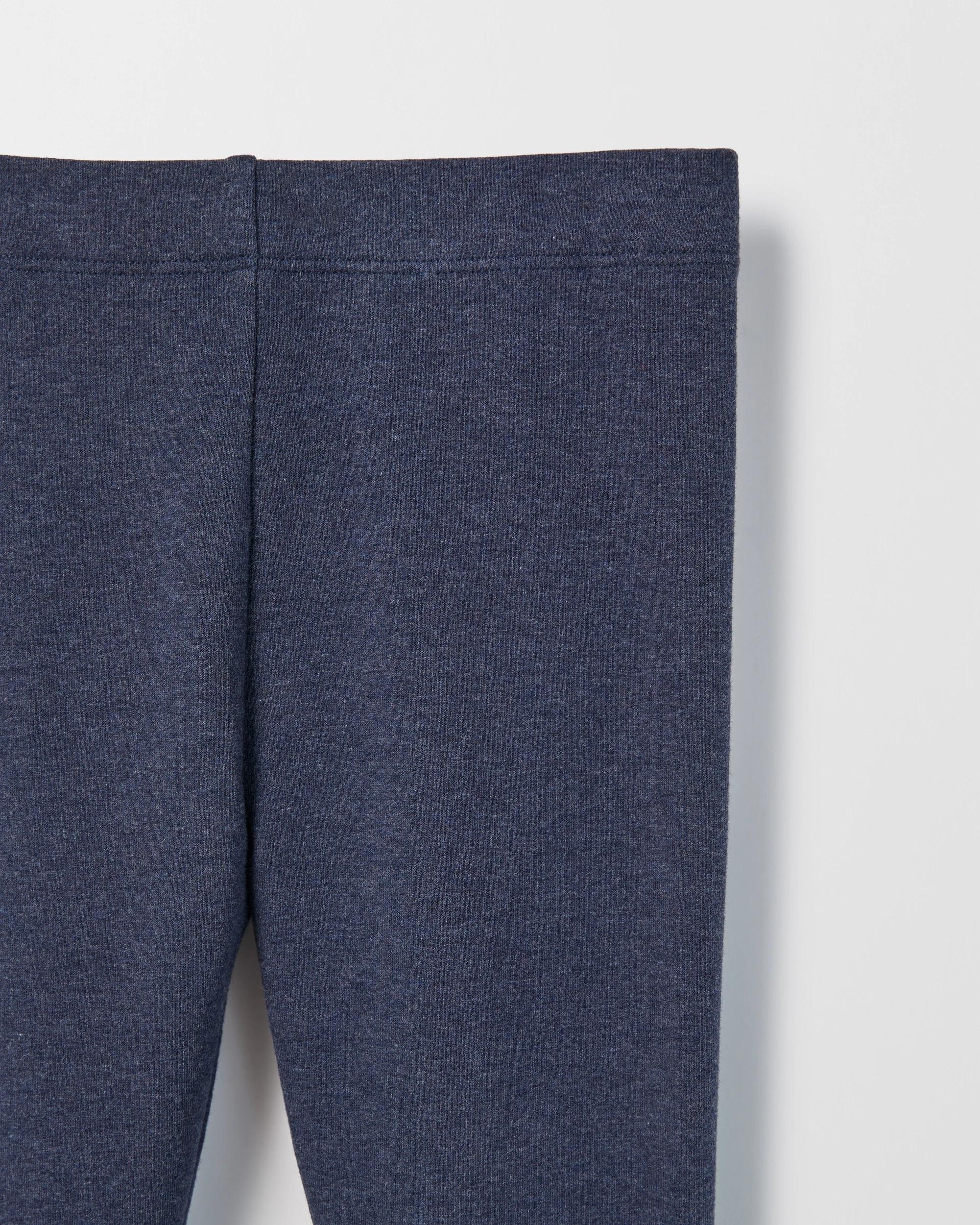2 Target Kids Australian Cotton Toasti Leggings NAVY MARLE, 2 of 2