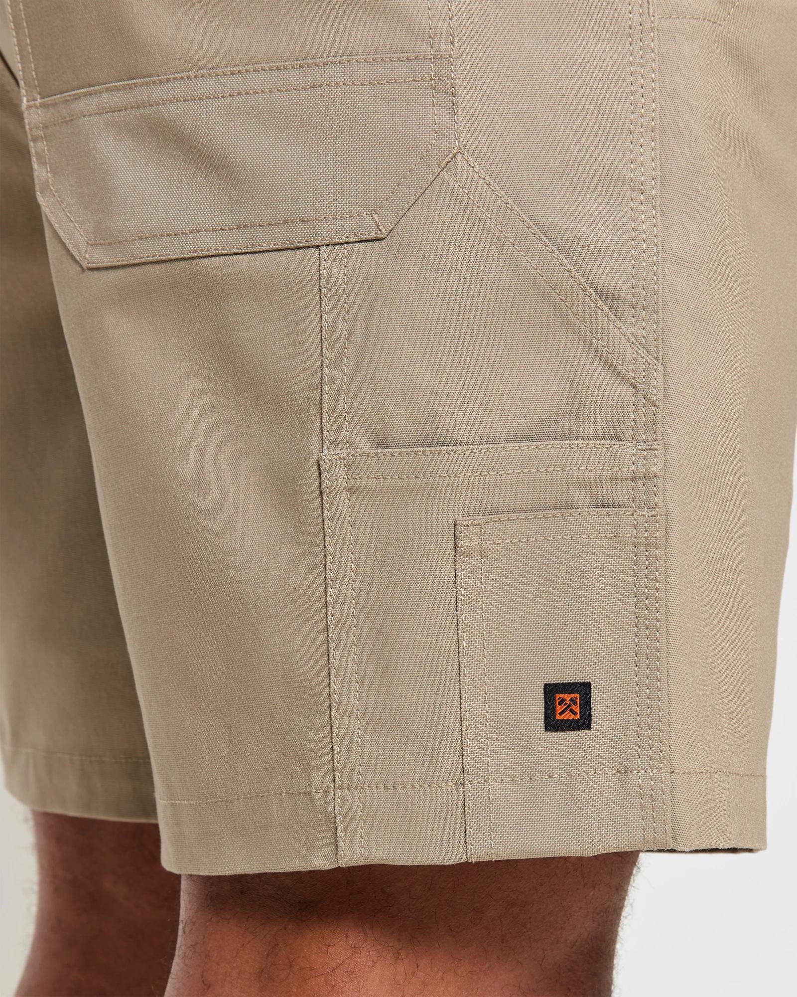 5 Australian Cotton Work Shorts - Graphite STONE, 5 of 5