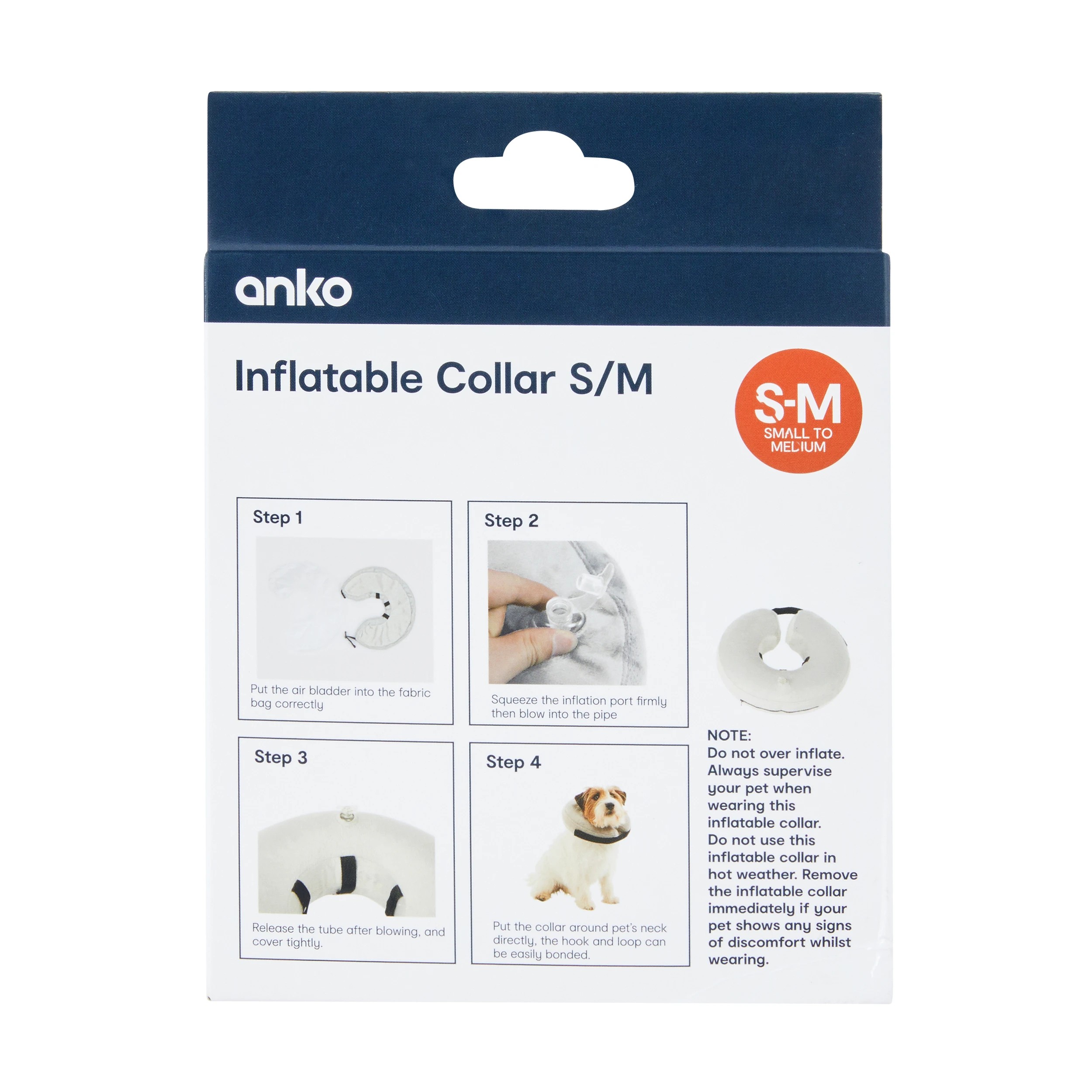 9 Inflatable Collar - Small to Medium, 9 of 9