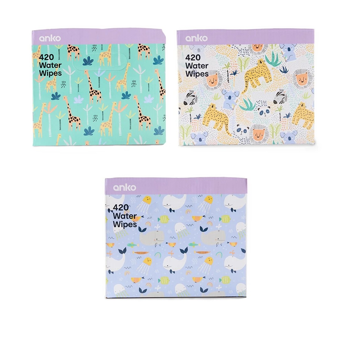 9 420 Pack Water Wipes - Assorted, 9 of 9