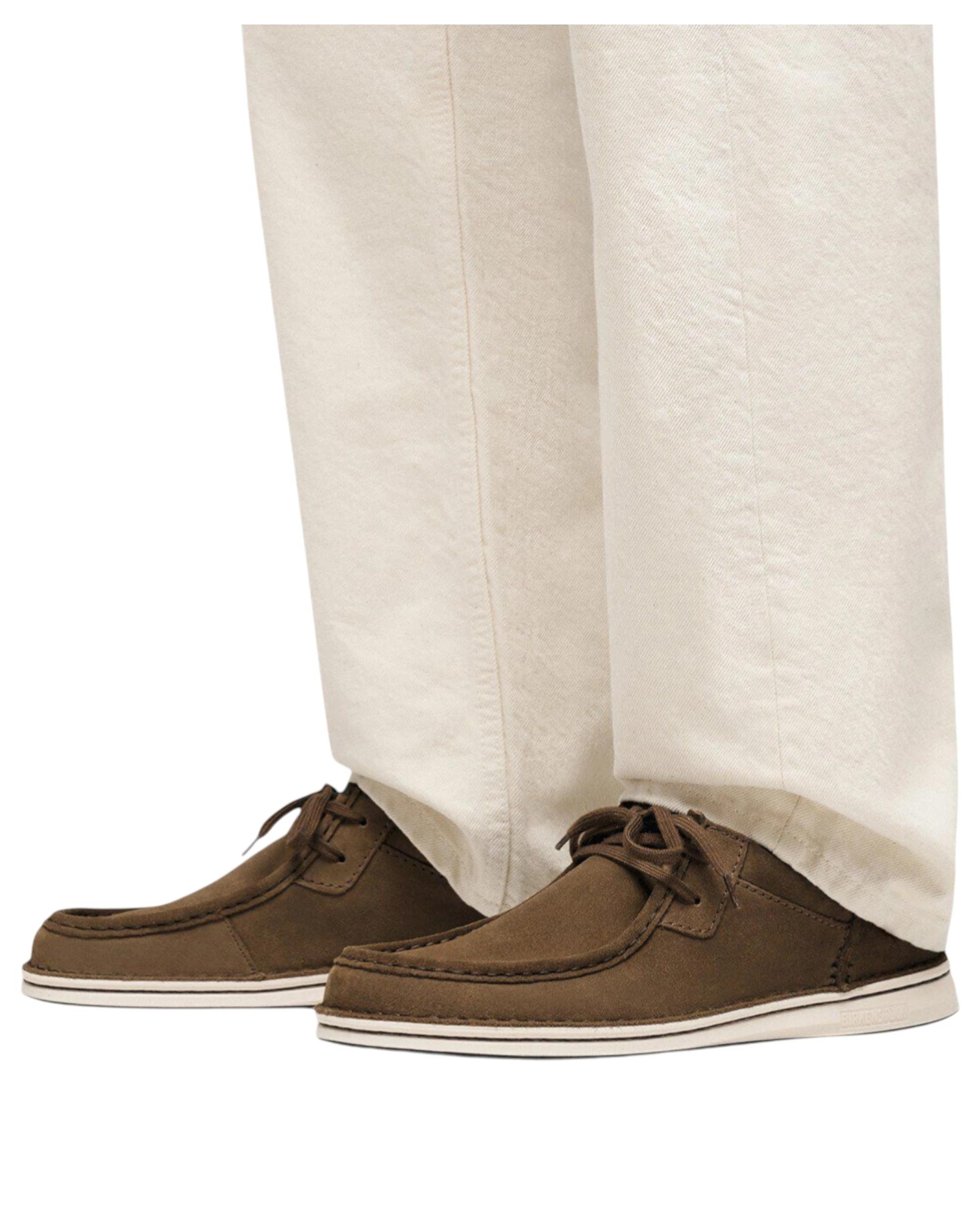 3 Birkenstock Mens Pasadena Suede Leather Casual Sneaker DARK TEA, 3 of 8