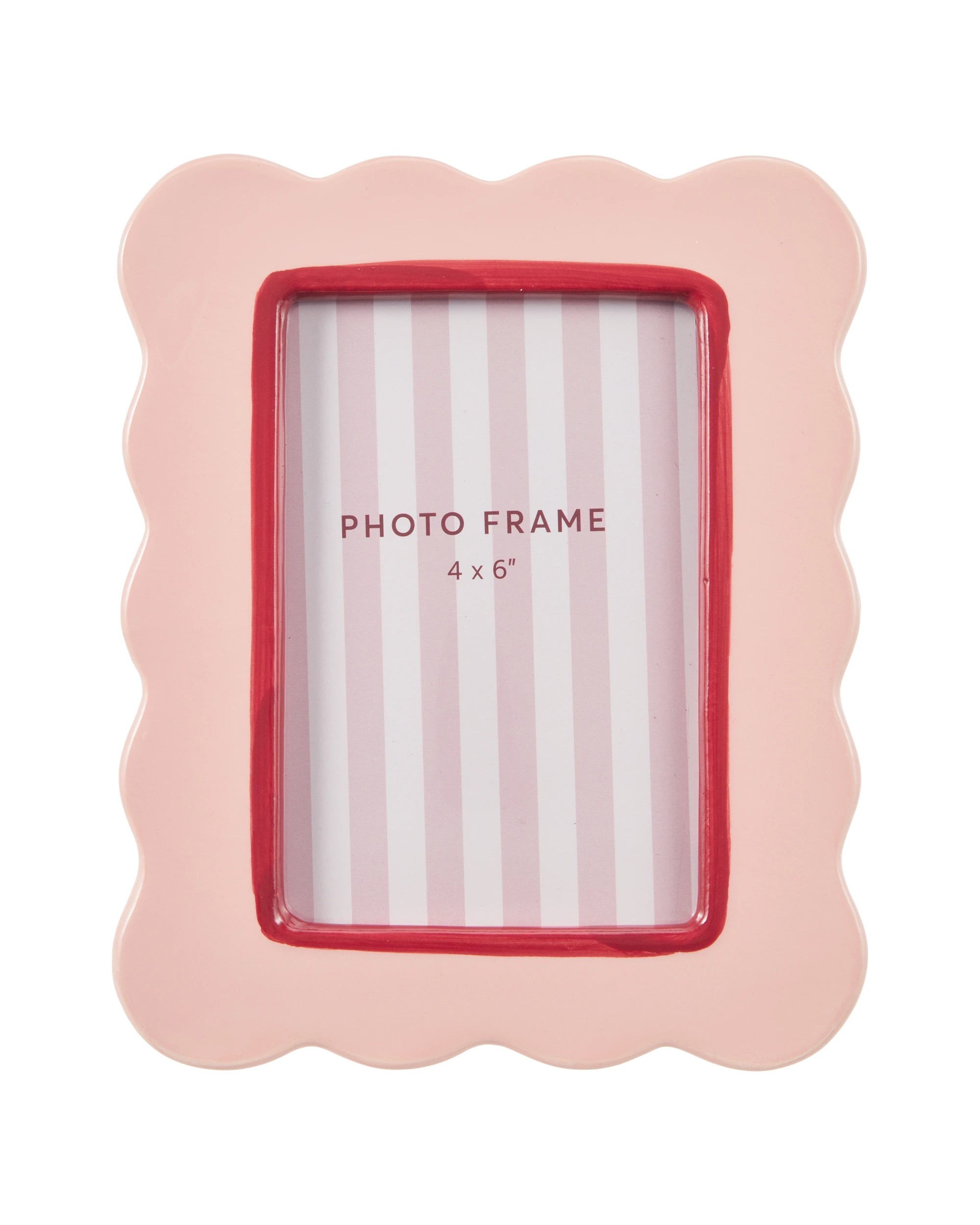 1 Ceramic Frame 4in. x 6in. - Pink, 1 of 5
