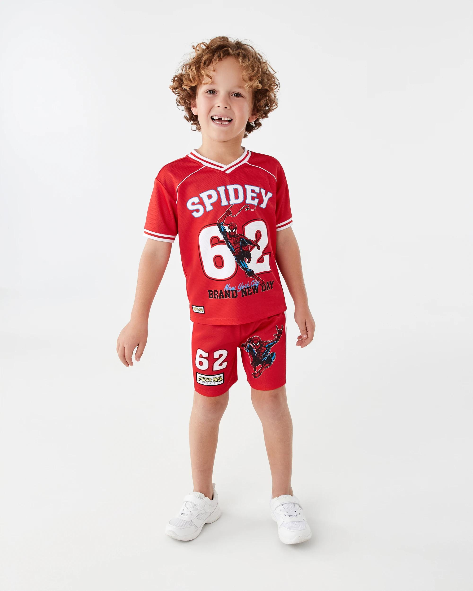 7 Spider-Man License Mesh Shorts Spiderman, 7 of 8