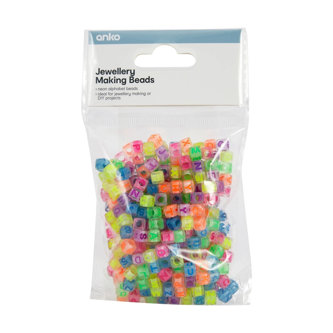 1 Jewellery Making Beads - Neon, 1 of 2