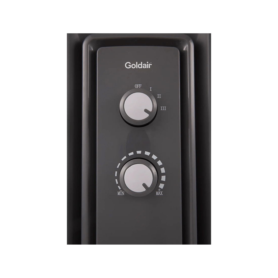 3 Goldair 65.5cm 2400w Radiant Heater W/ Thermostat Home Heating - Charcoal, 3 of 3