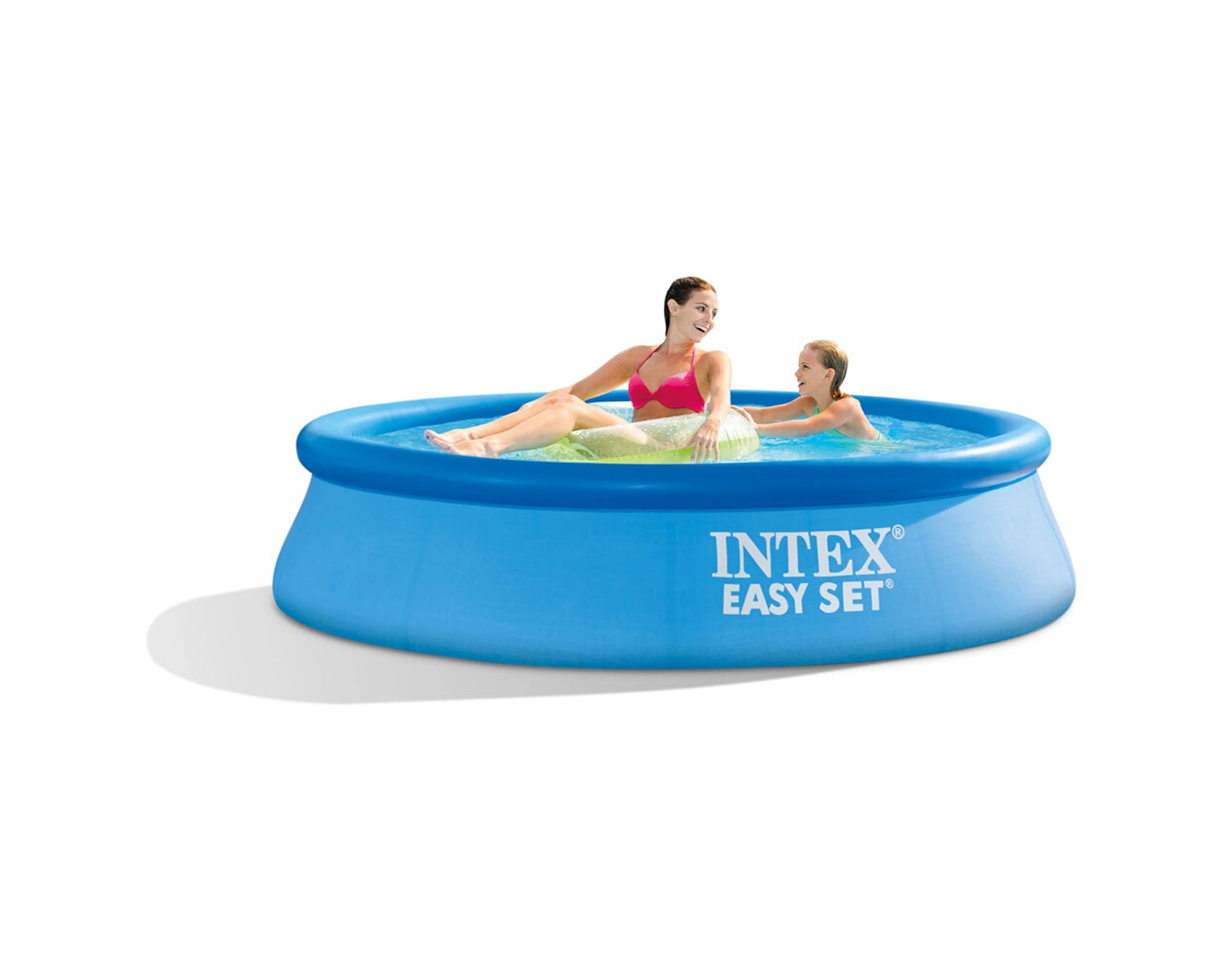 2 INTEX Easy Set Pool - Above Ground Pool - Pool Filter Pump - 8 Foot Pool - Multi, 2 of 7