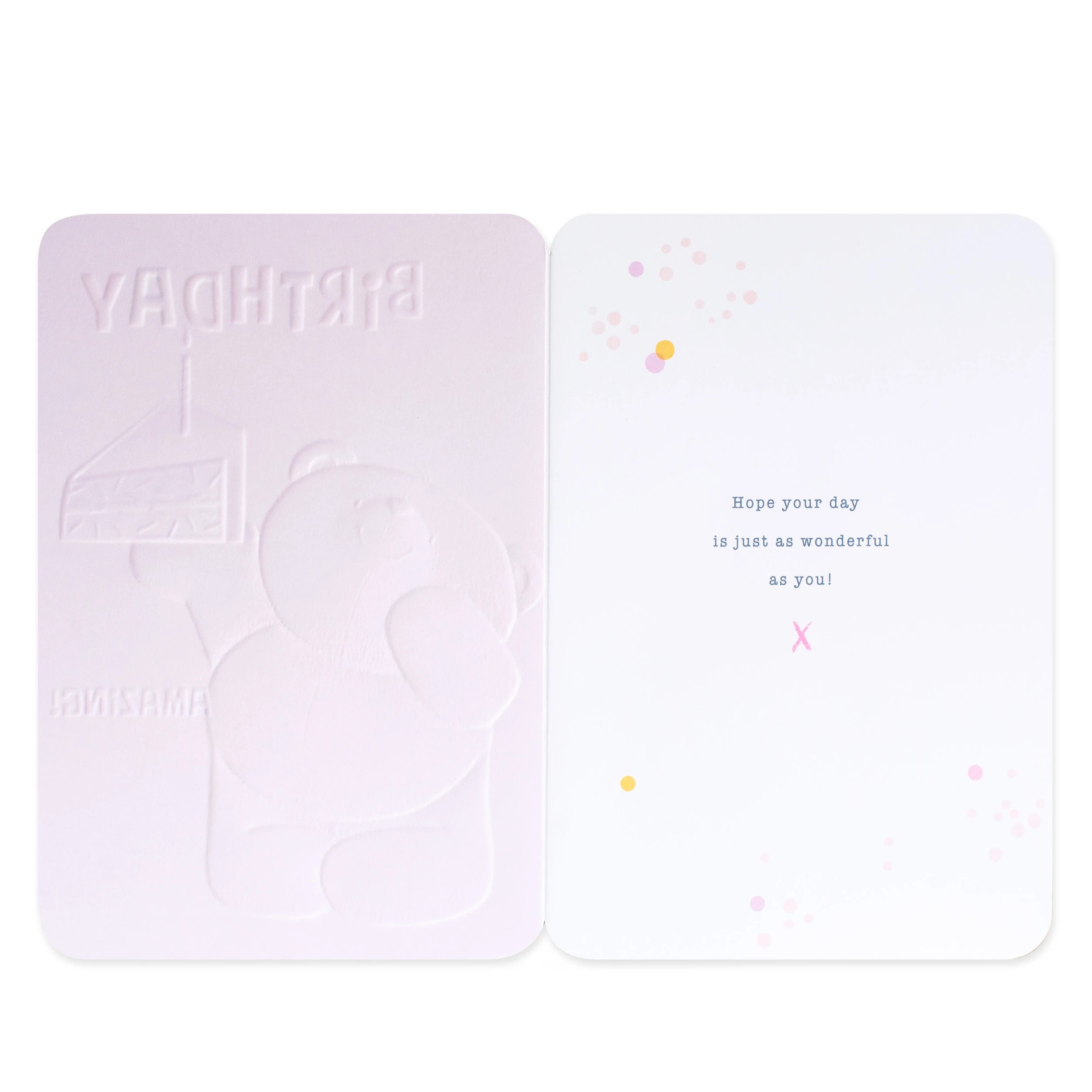 2 Hallmark Forever Friends Birthday Card - Someone Amazing!, 2 of 3