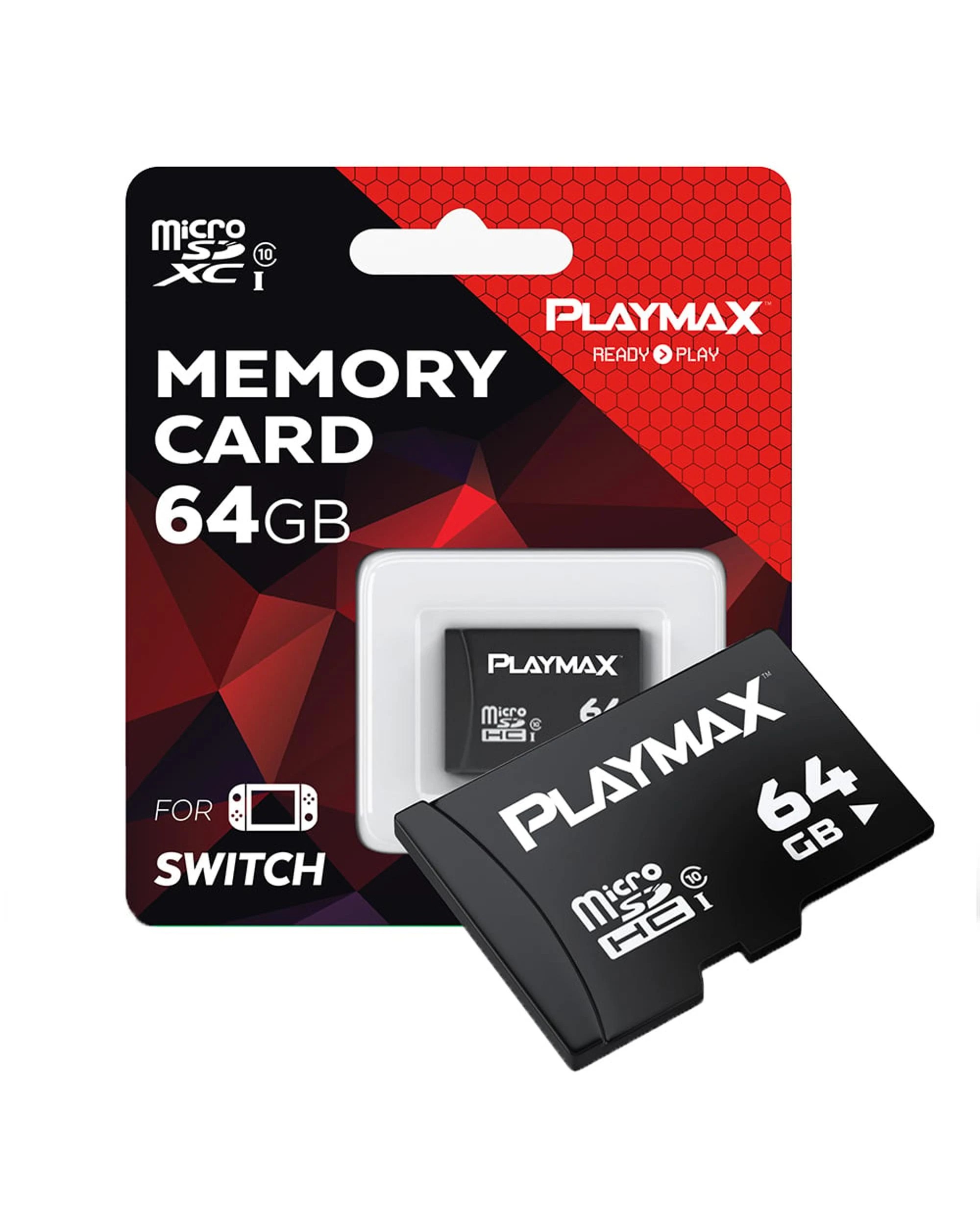 1 Playmax Gaming Memory Card 64GB for Nintendo Switch, 1 of 1