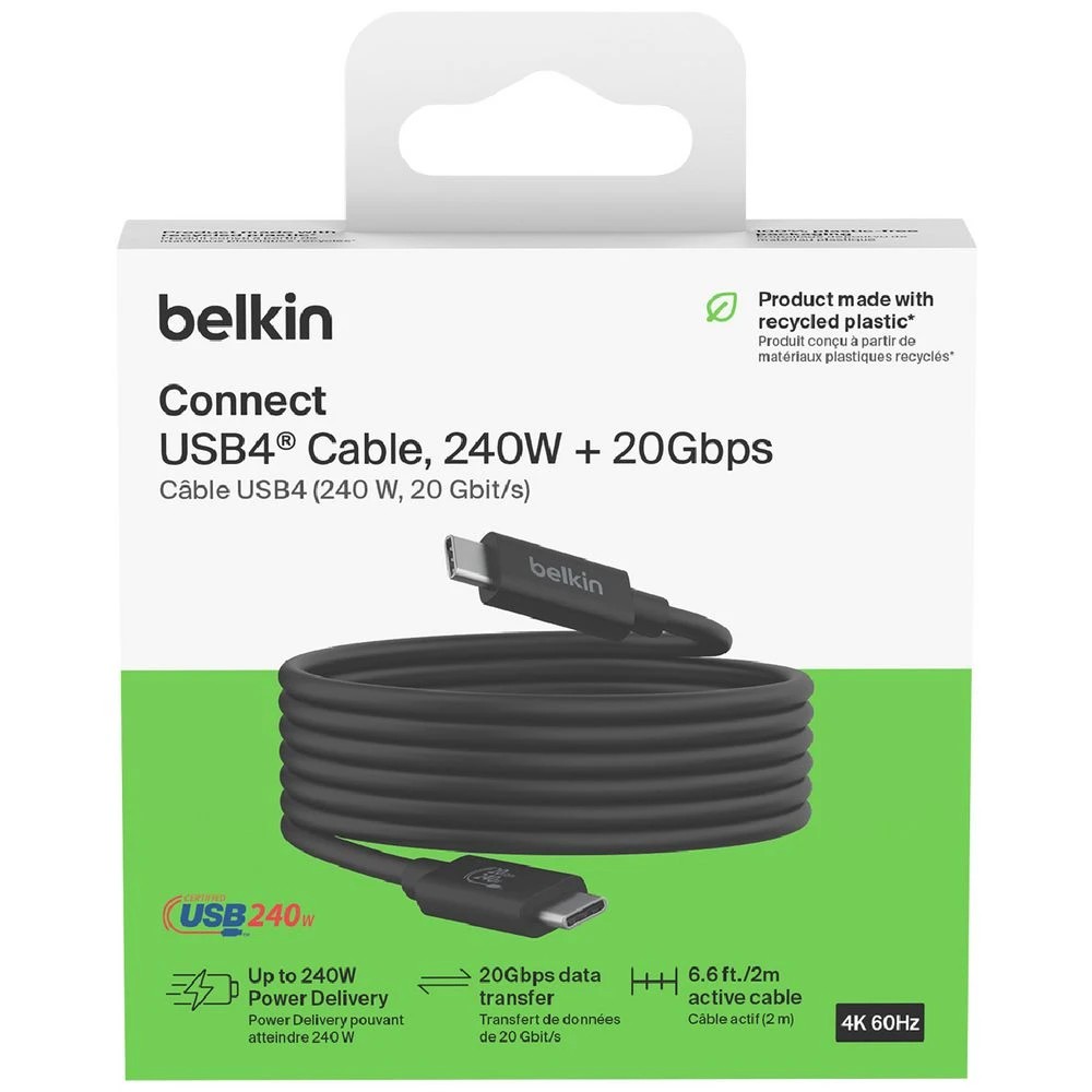 4 Belkin USB-C 4 Cable 2m, 4 of 5