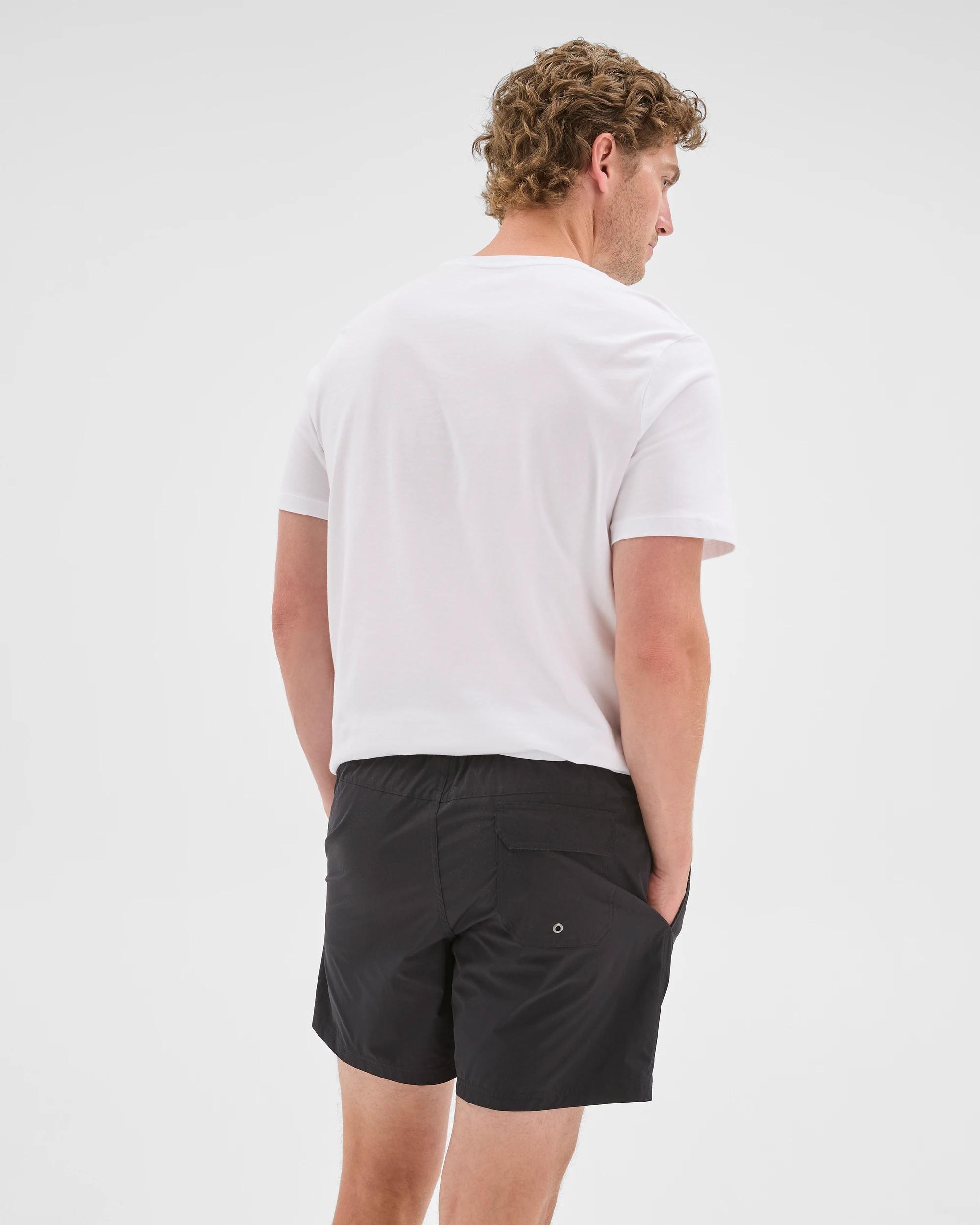 4 Target Man Elastic Waistband Bondi Shorts BLACK, 4 of 5