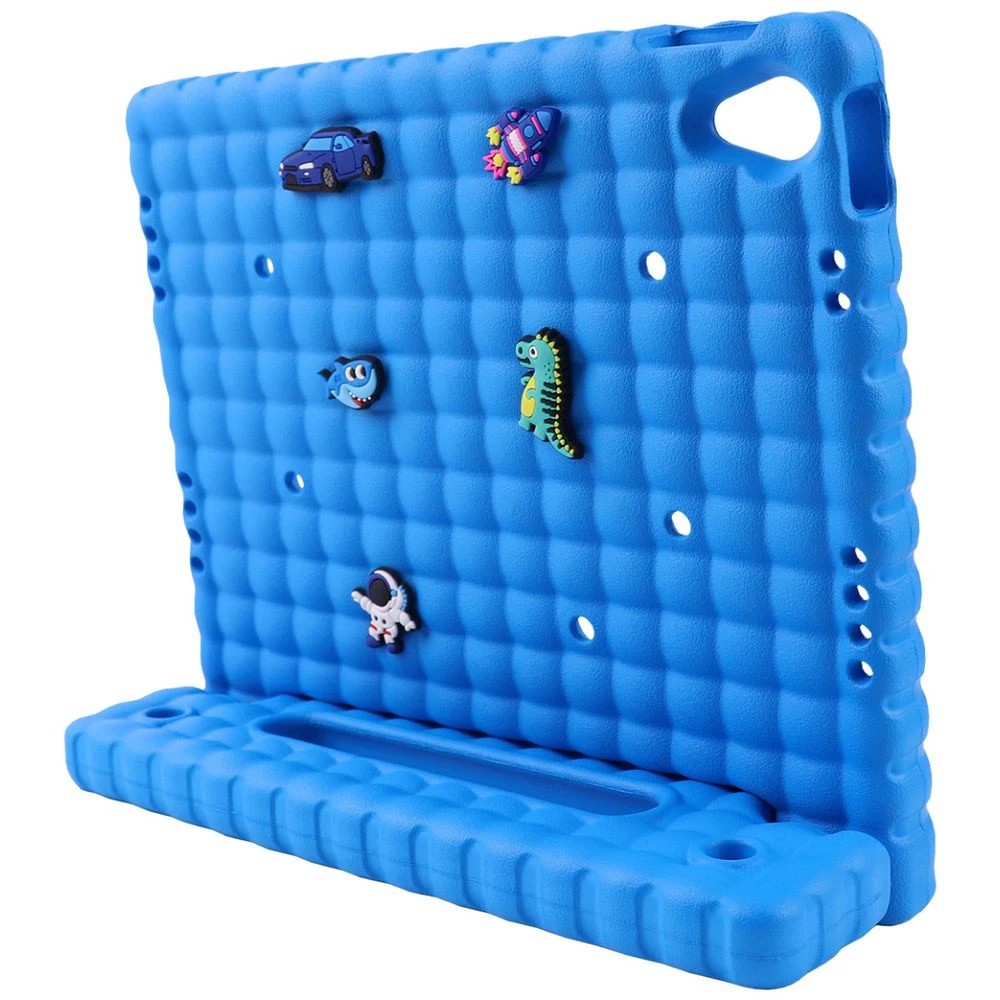 4 Studymate Bumper Case iPad A16/10th Gen 10.9" Blue w charms, 4 of 7