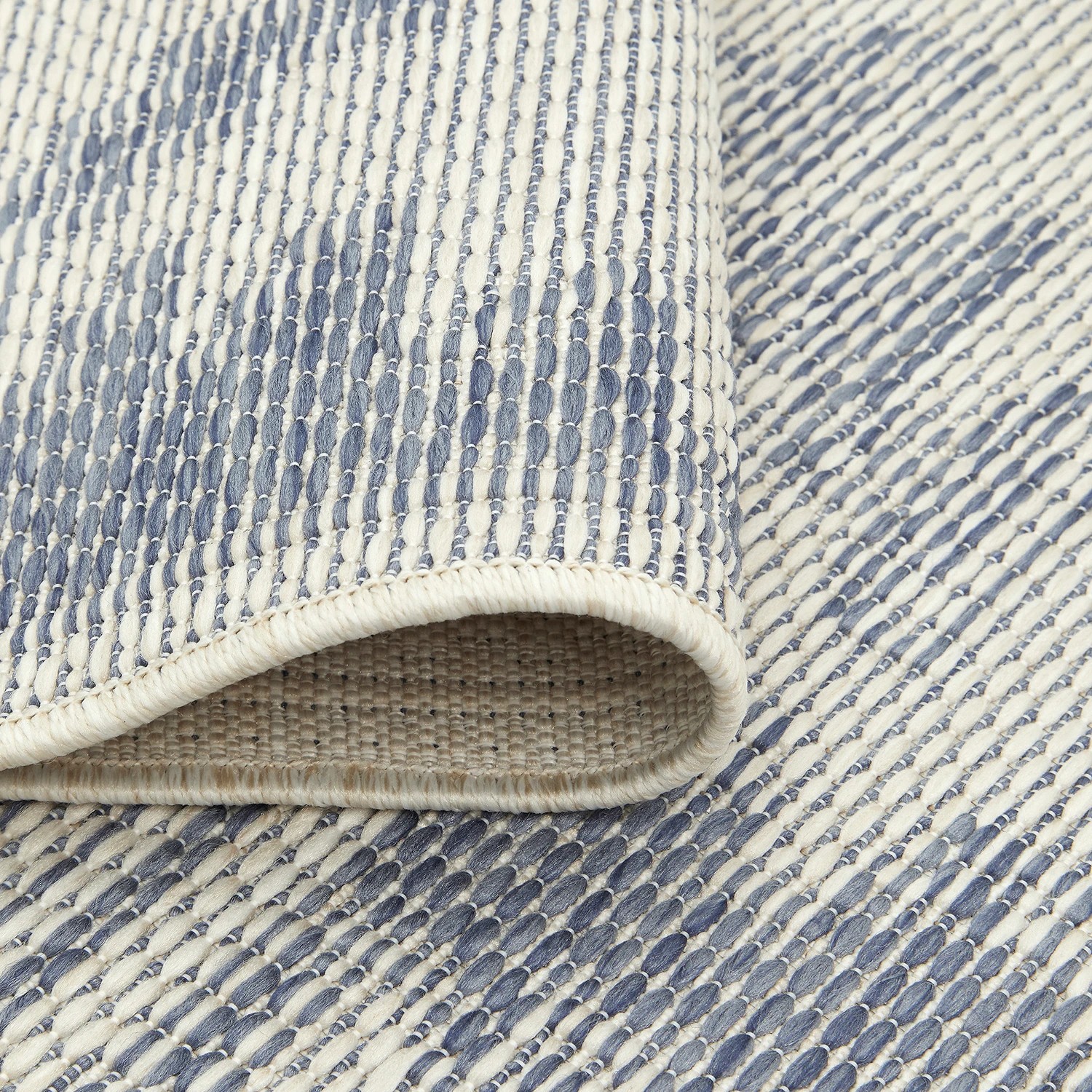 7 Common Ground Rugs Palmline Kuza Outdoor 290x200cm - Large Pet Friendly Floor Rug - Blue, 7 of 8