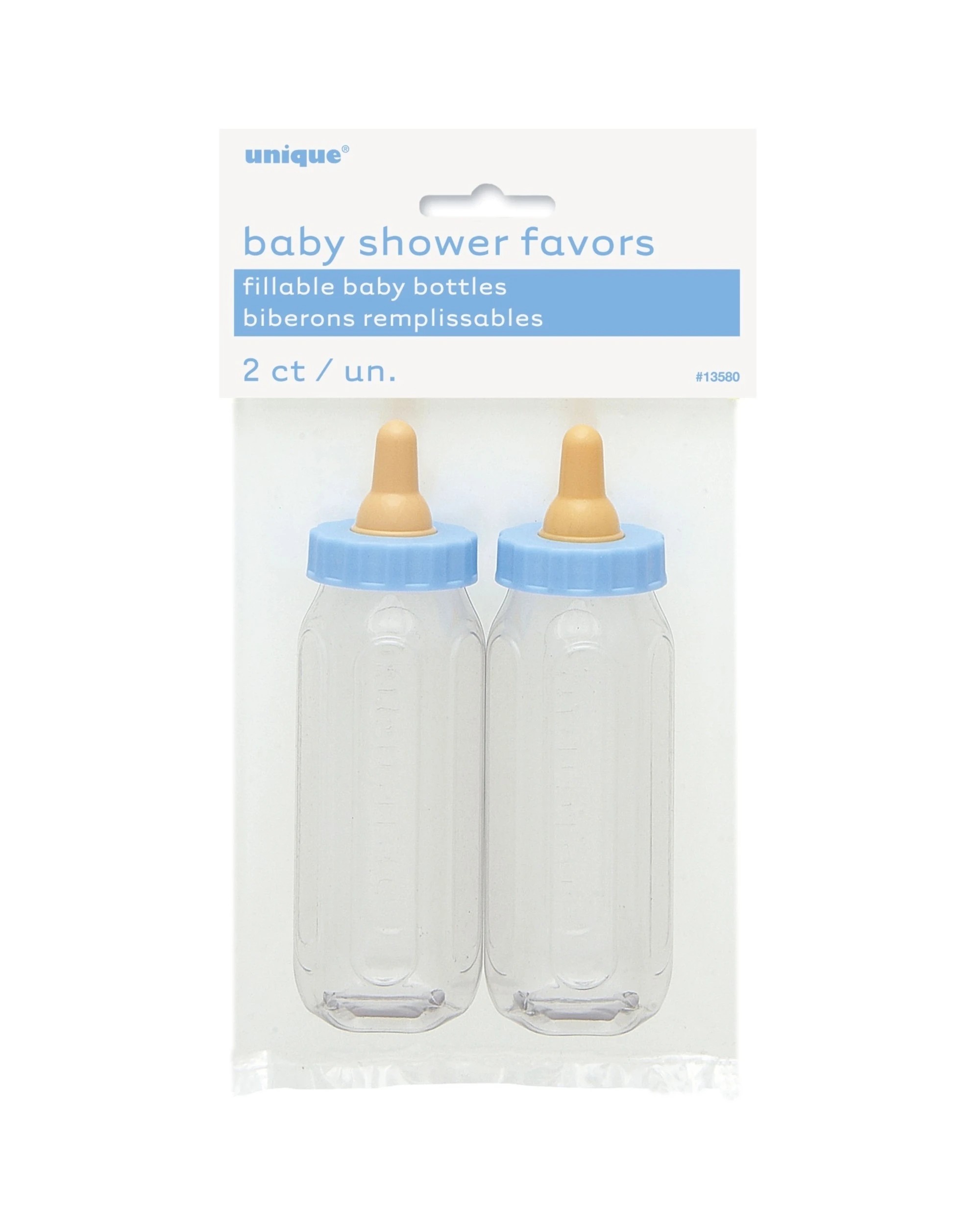 1 Unique Fillable Baby Bottles Pack of 2 - Blue, 1 of 1