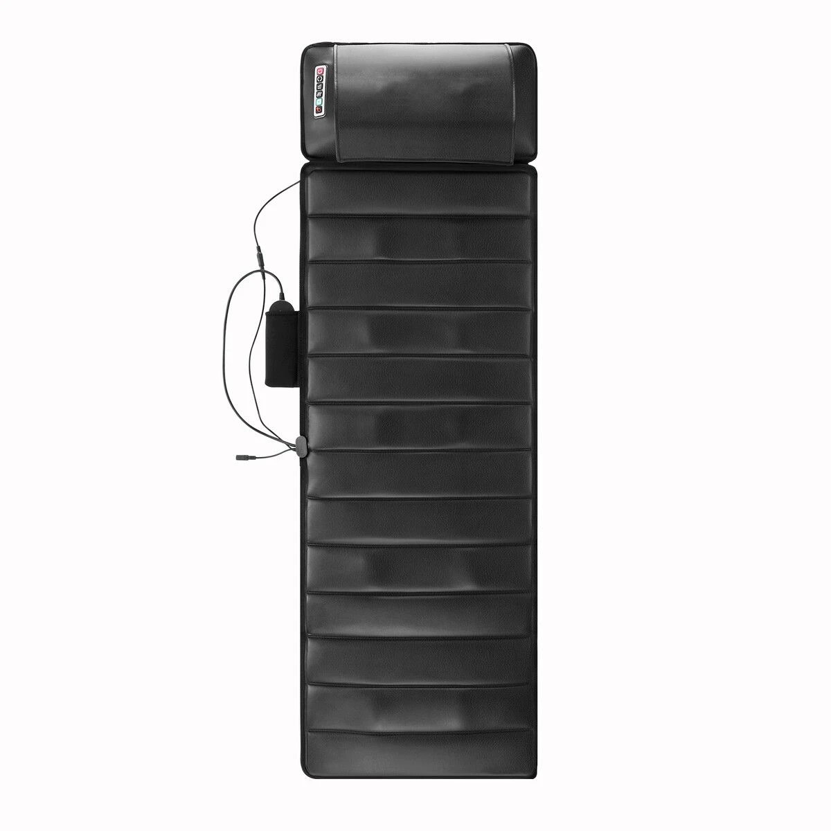 2 HOMASA Heating Massage Mat Full Body Vibration Electric Heated Chair Pad Shiatsu Neck Shoulder Back Leg Massager, 2 of 8