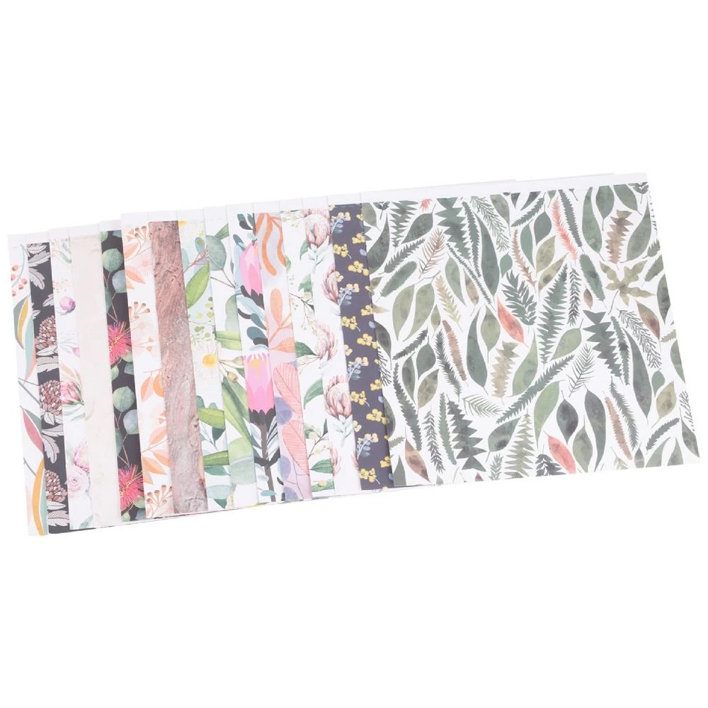 2 Born Paper Stack 30 x 30cm Native Sheets, 2 of 2