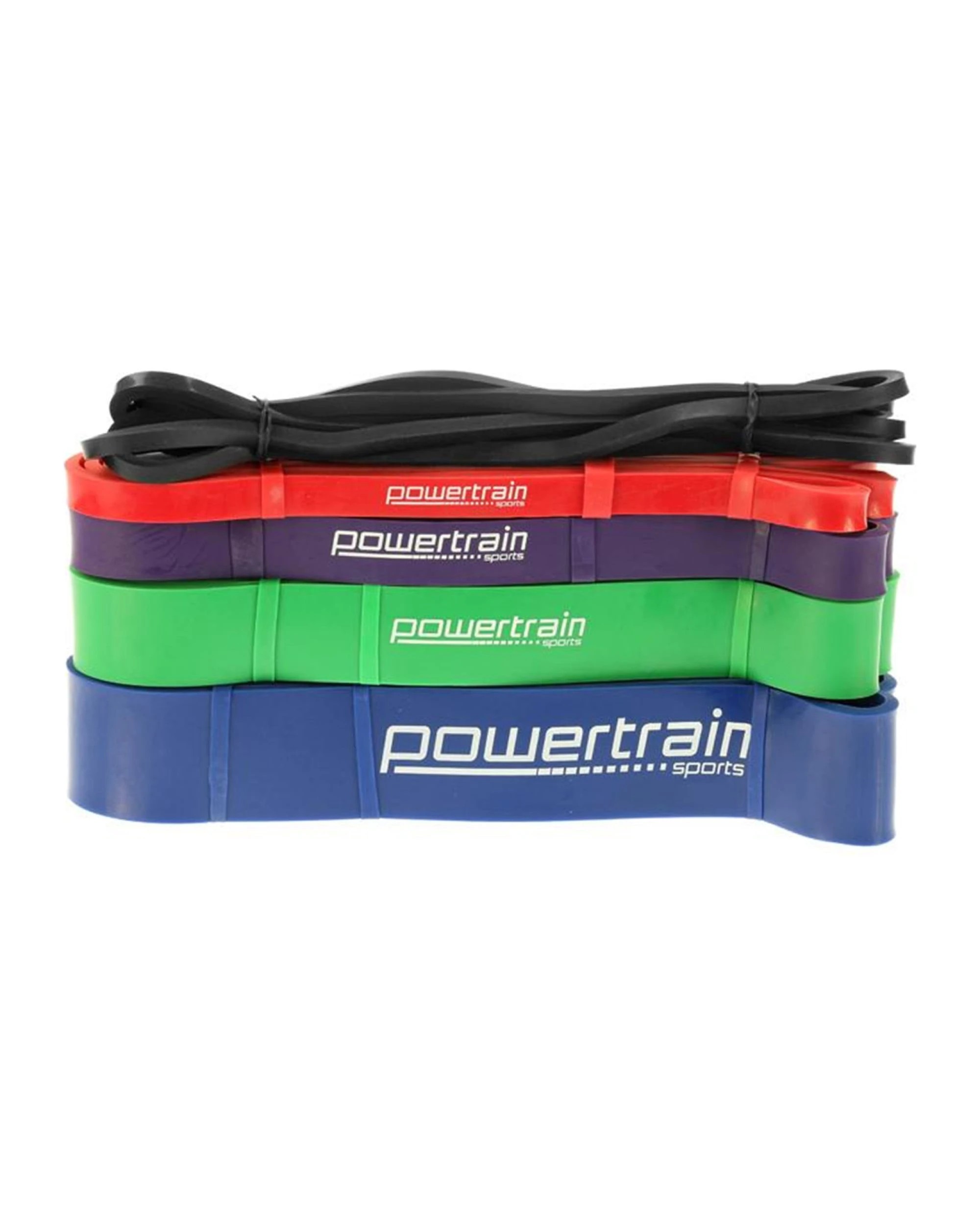 1 Powertrain Home Gym Workout Resistance Exercise Band - 5 Pieces, 1 of 10