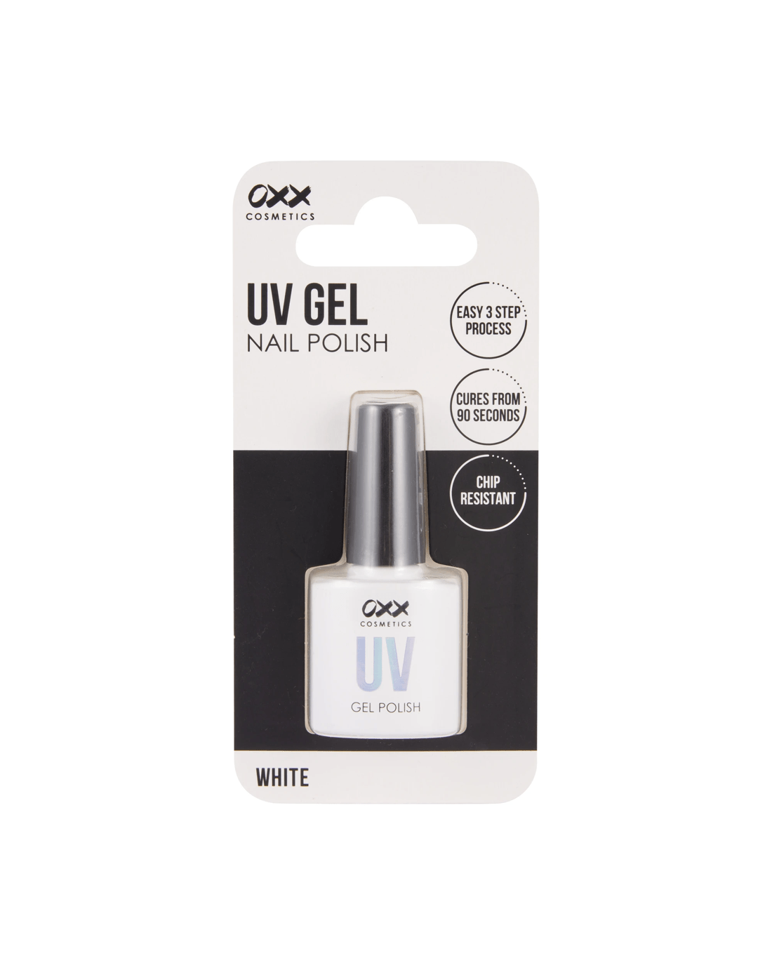 2 OXX Cosmetics UV Gel Nail Polish - White, 2 of 5
