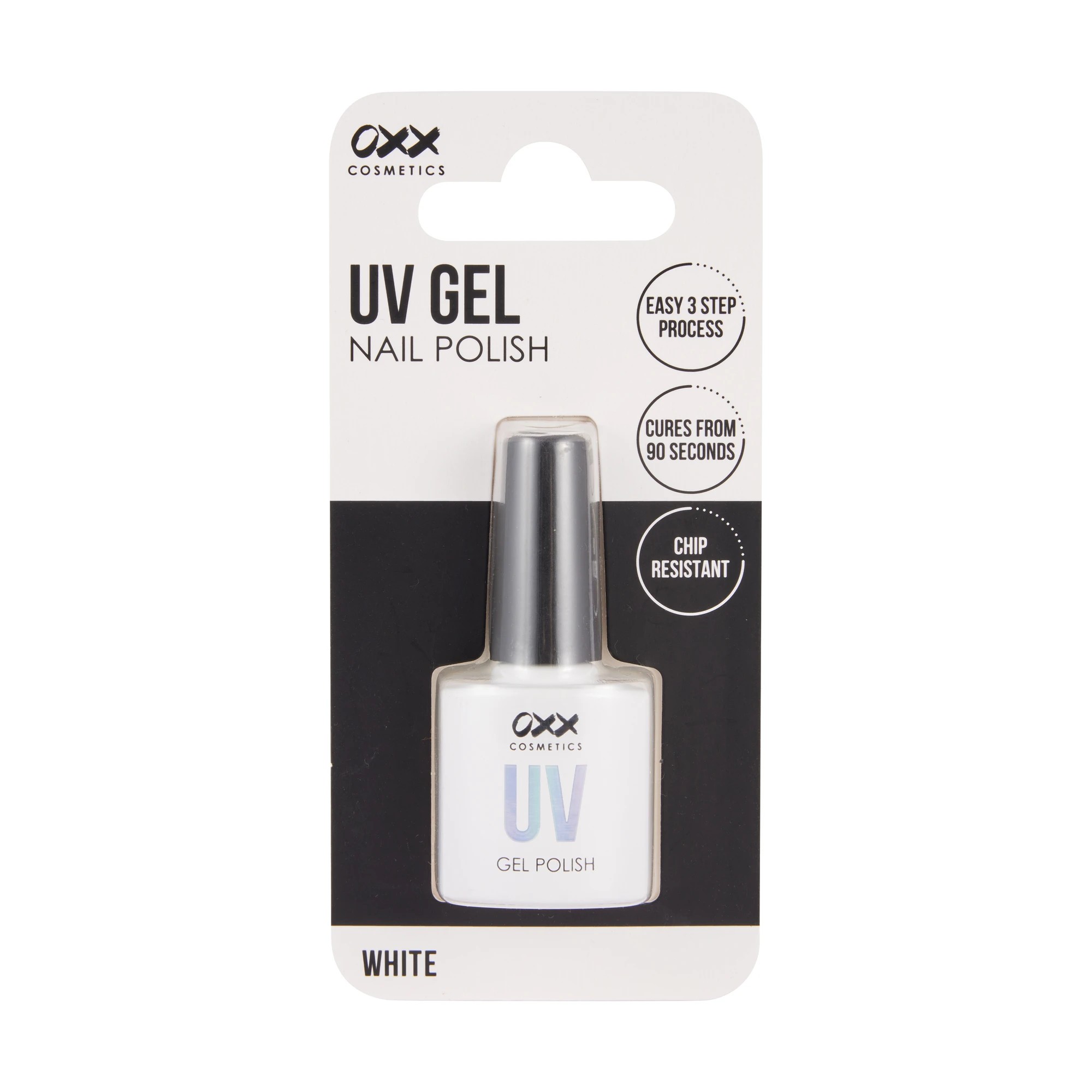 2 OXX Cosmetics UV Gel Nail Polish - White, 2 of 5
