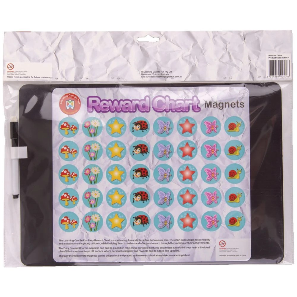 2 Learning Can Be Fun Reward Chart Fairy, 2 of 3