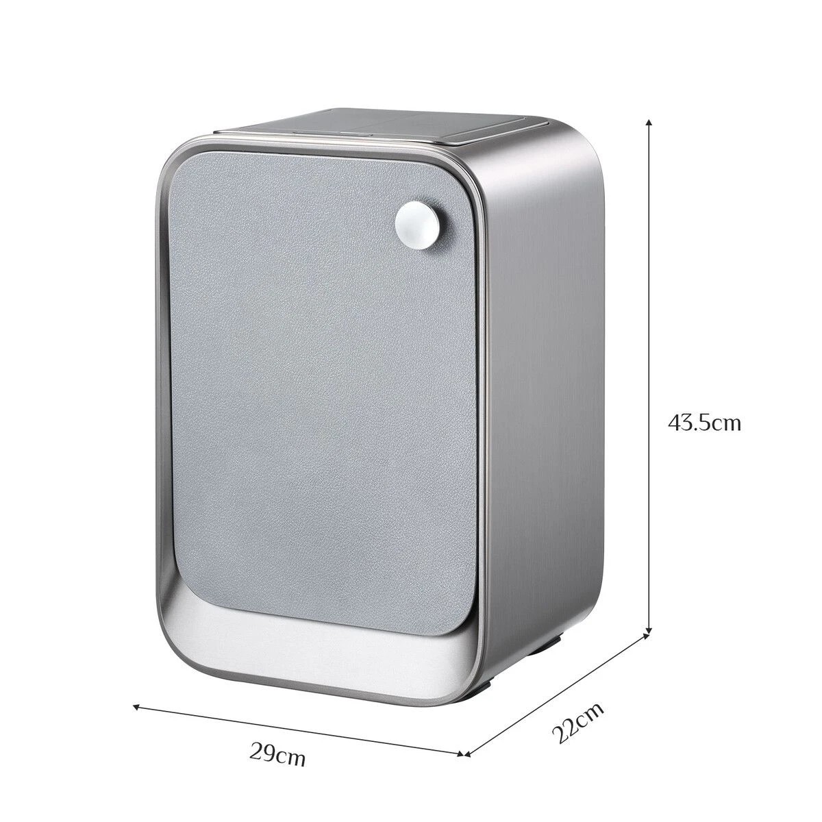 2 Maxkon 20L Motion Sensor Rubbish Dust Bin Stainless Steel Auto Soft Close Trash Can Kitchen Bathroom, 2 of 3