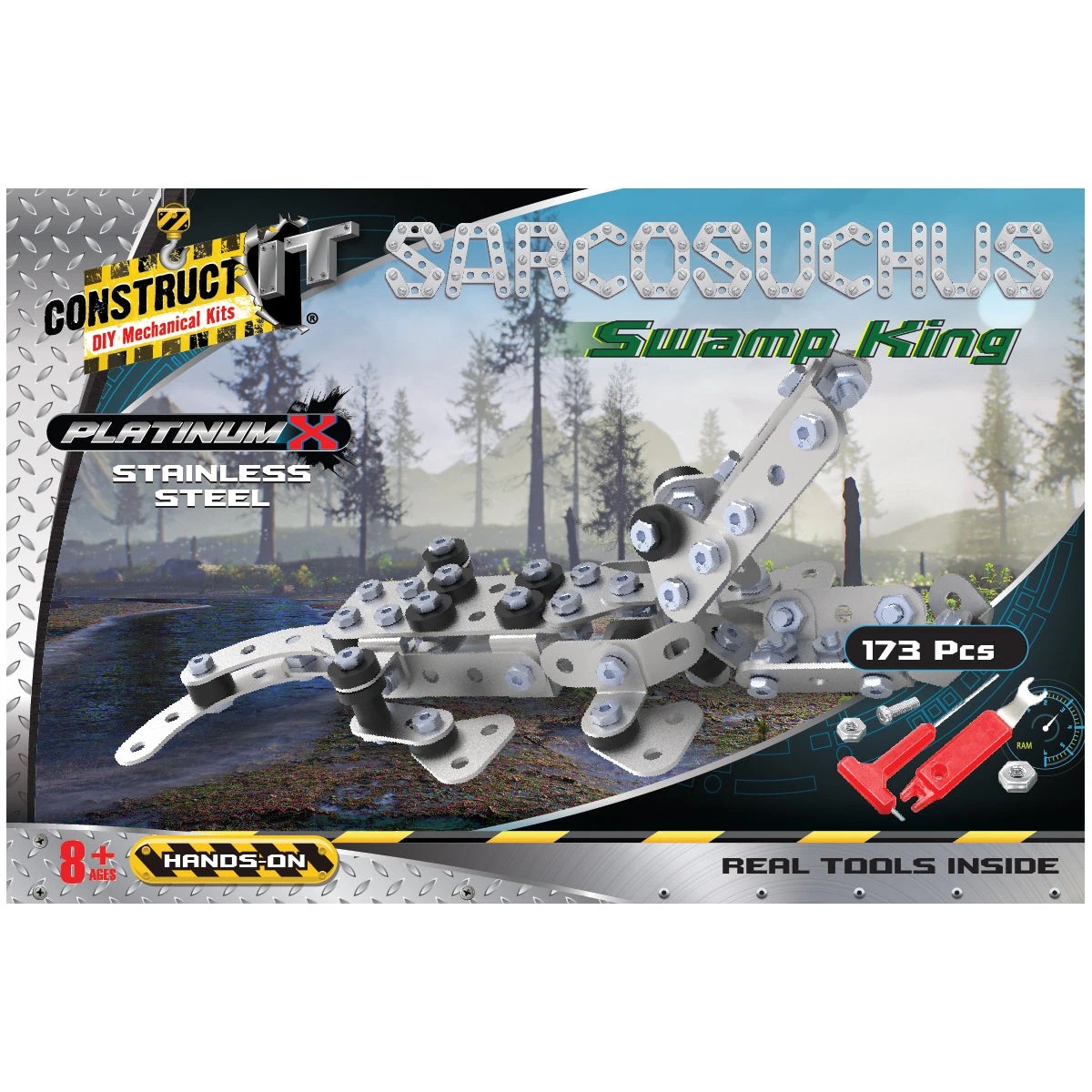 2 Construct-It Sarcosuchus - Swamp King, 2 of 5