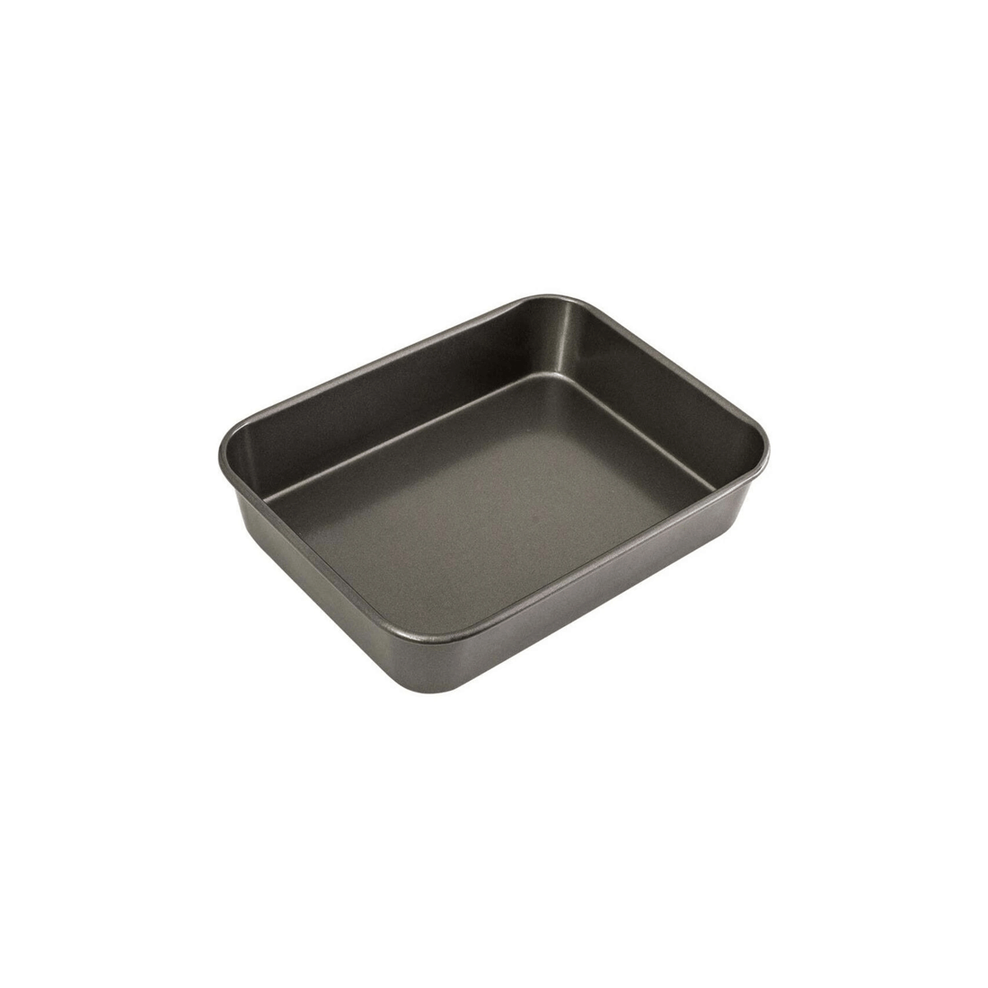 1 Bakemaster Medium Carbon Steel Deep Roast Pan 34x26x7cm Double Non-stick
 - Grey, 1 of 3