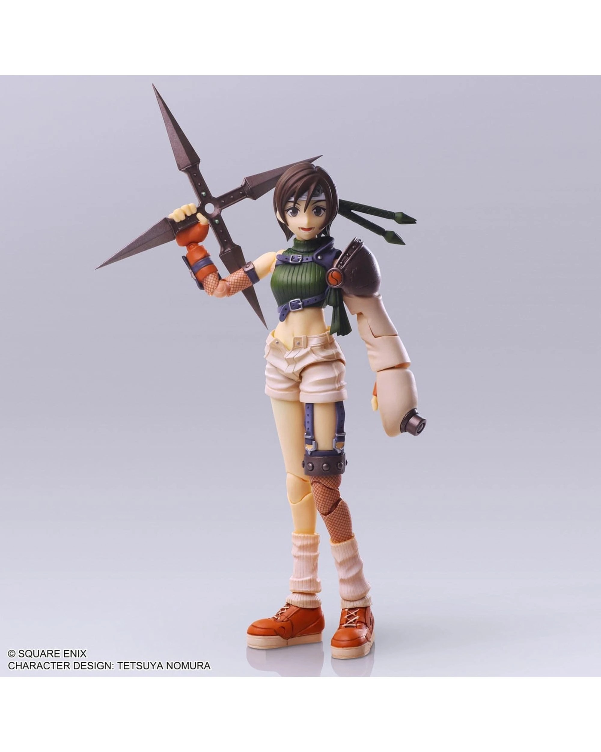2 Final Fantasy VII Yuffie Kisaragi Bring Arts 6 inch Action Figure, 2 of 9