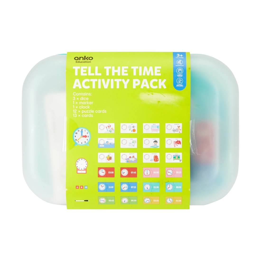 6 Tell the Time Activity Pack, 6 of 6