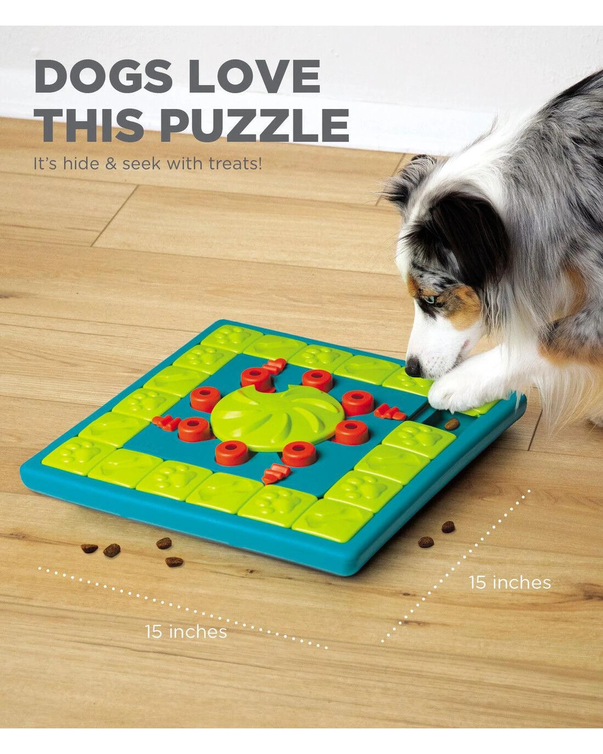 5 Outward Hound Nina Ottosson Dog MultiPuzzle Interactive Treat Puzzle Dog Toy, 5 of 7