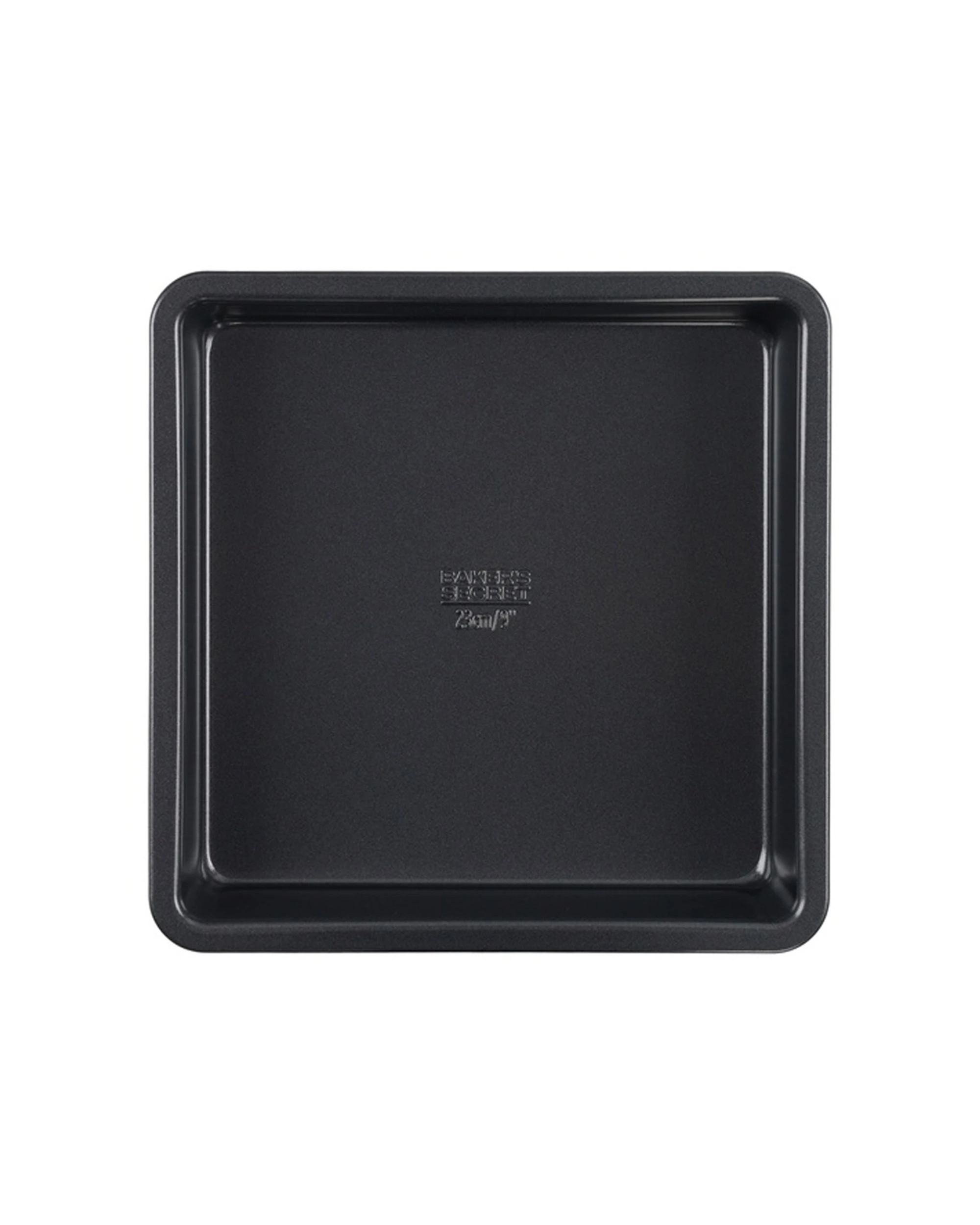 2 Bakers Secret Ultimate Non-Stick Square Bake Pan 23cm Dishwasher Safe - Black, 2 of 4