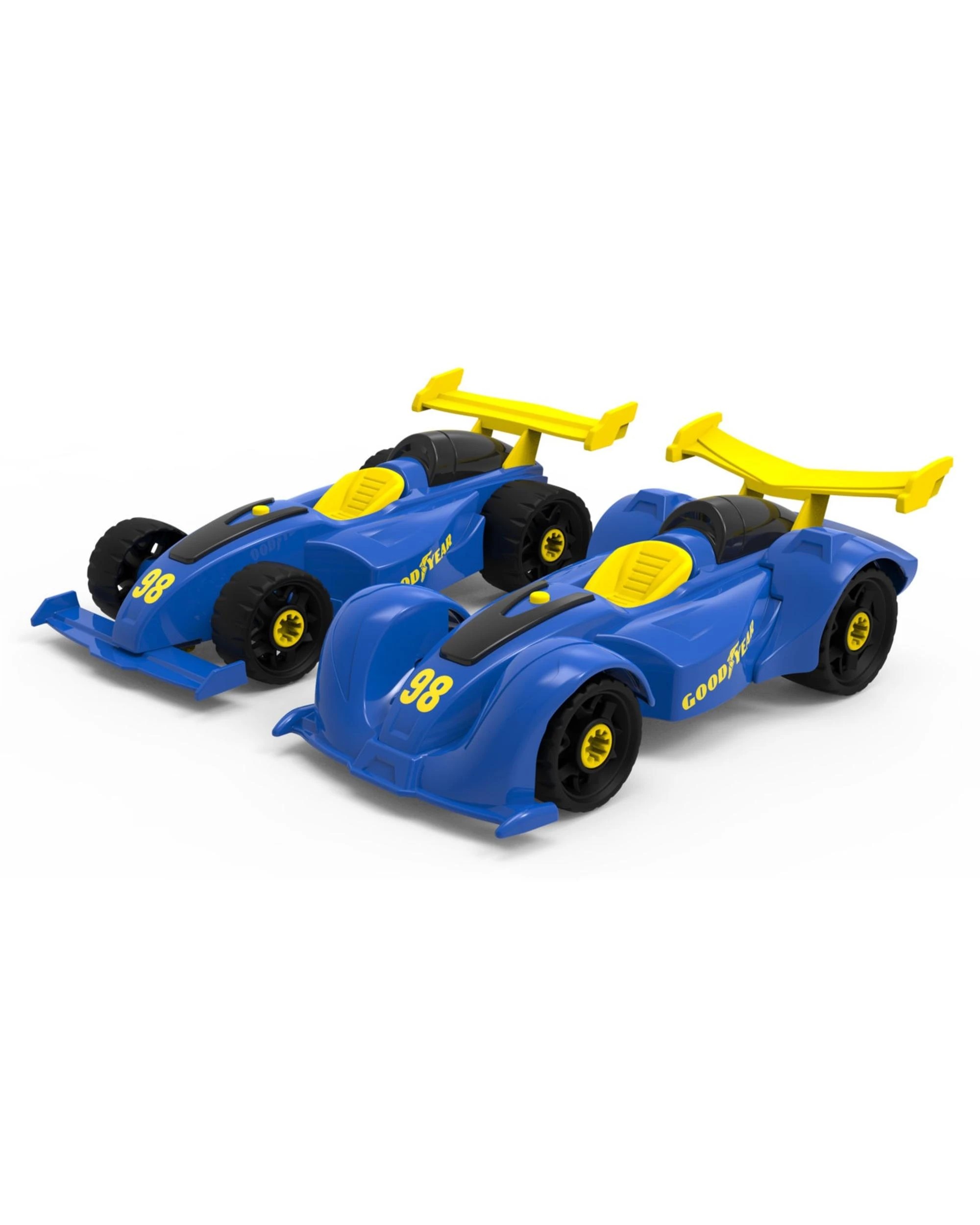 2 Goodyear 24 Piece Take Apart Vehicle Racer 2 in 1 Set, 2 of 3