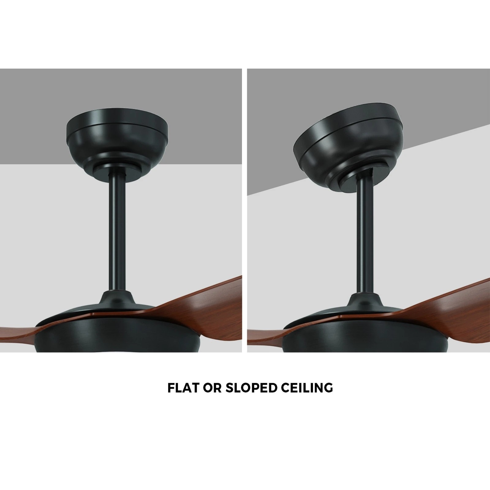 9 Vevare 52" Ceiling Fan DC Motor with LED Light & Remote Control, 9 of 10