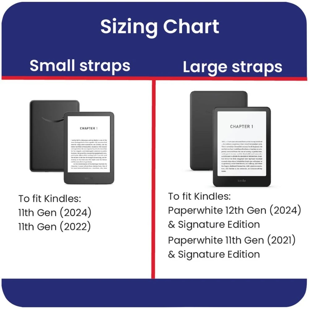 5 Strapsicle Silicone Straps for Kindle Small Bondi Blue 2 Pack, 5 of 8