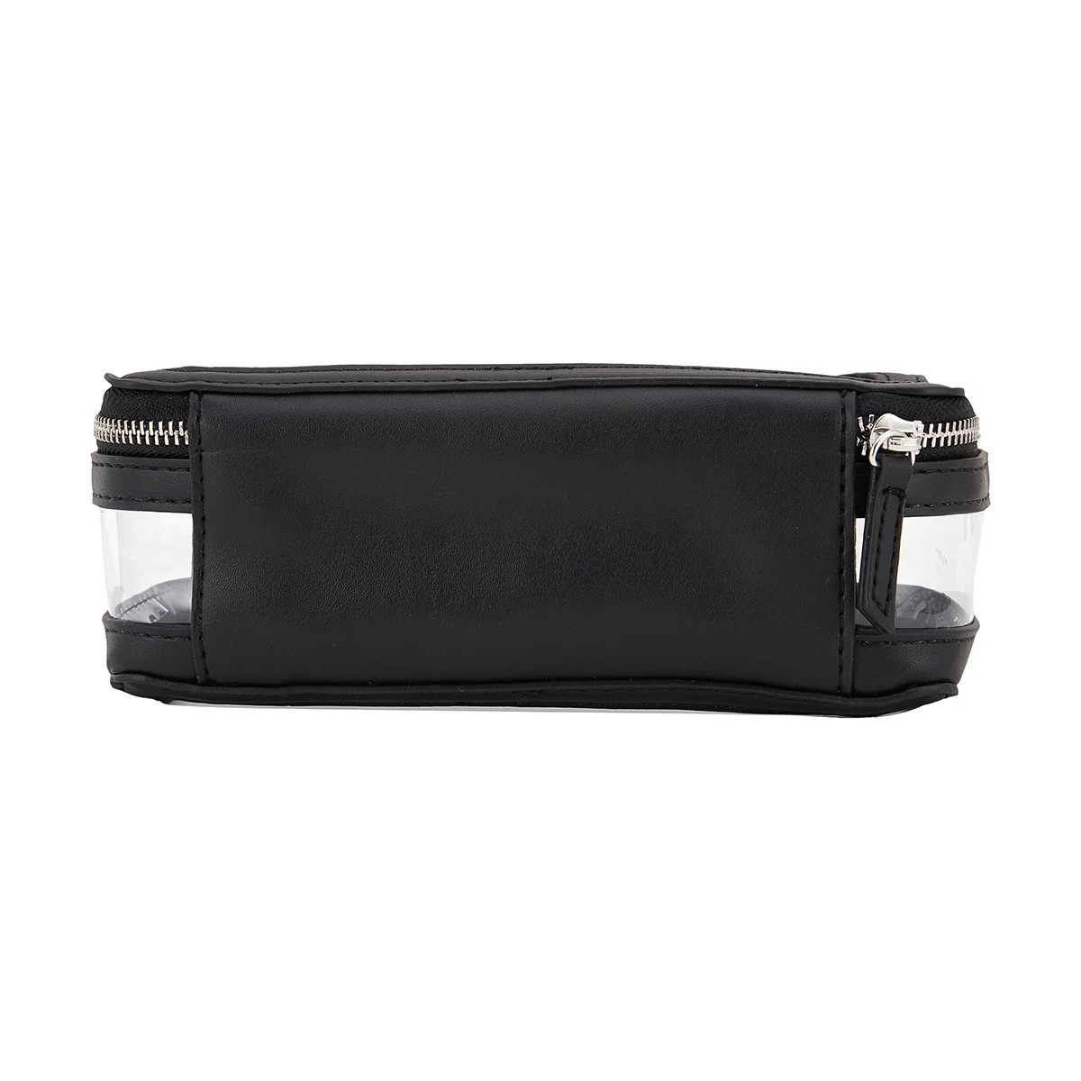 3 Polyurethane Clear Rectangle Bag - Black, 3 of 7