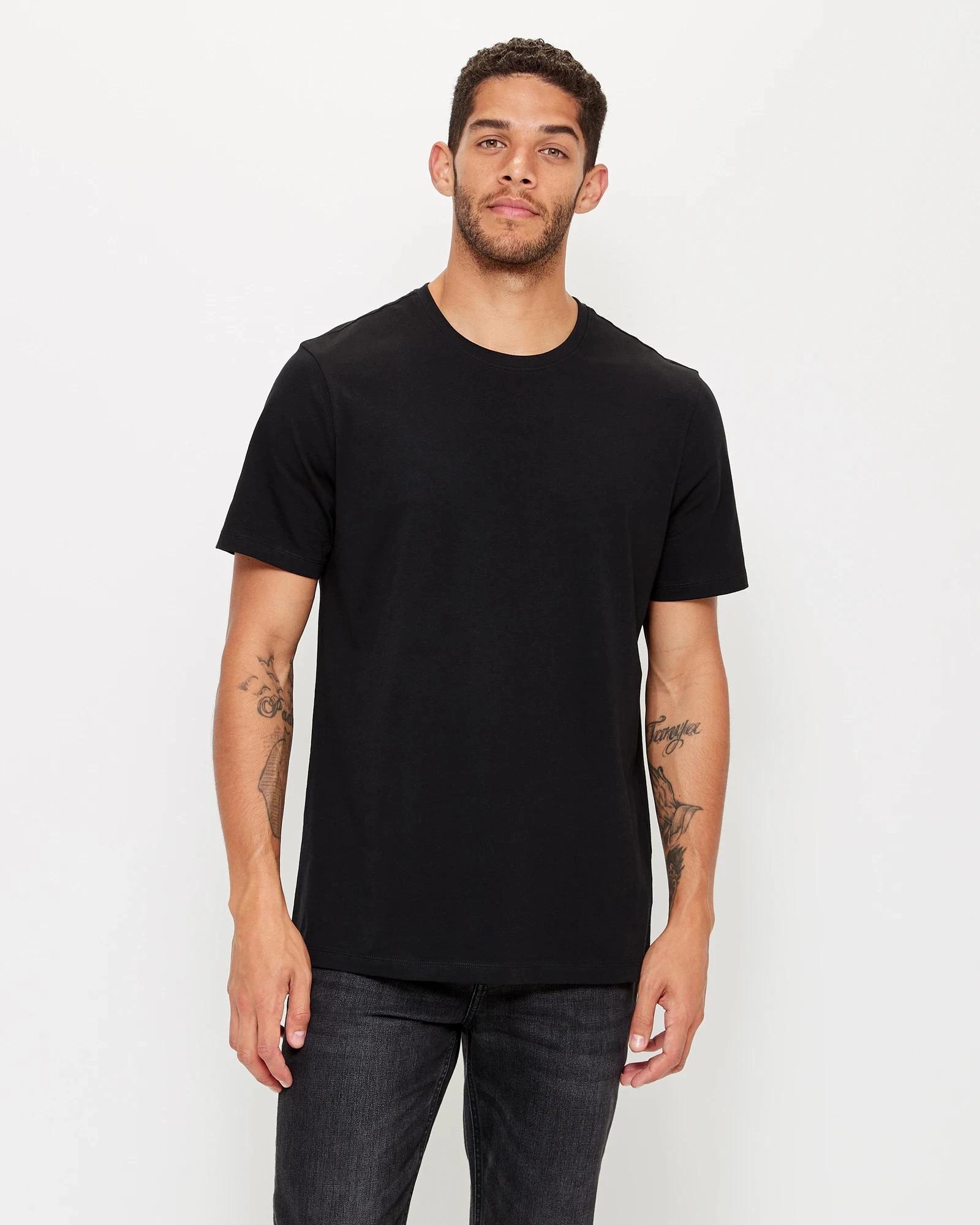 1 Target Australian Cotton T-Shirt BLACK, 1 of 7