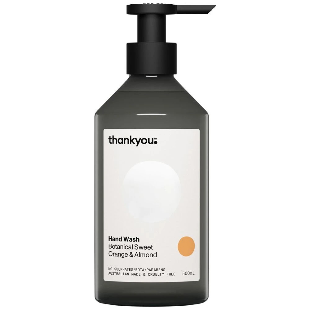 1 Thankyou Handwash Sweet Orange & Almond 500mL, 1 of 5