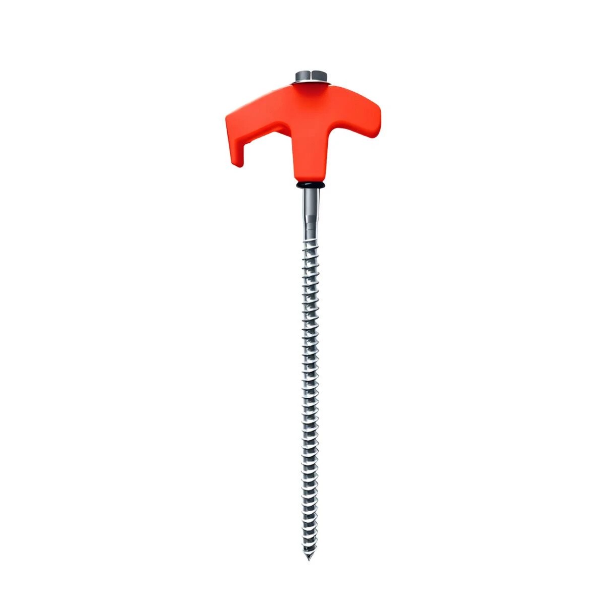 1 Ausway Heavy Duty Steel Tent Pegs 20PCS Screw In Ground Stakes, 1 of 7