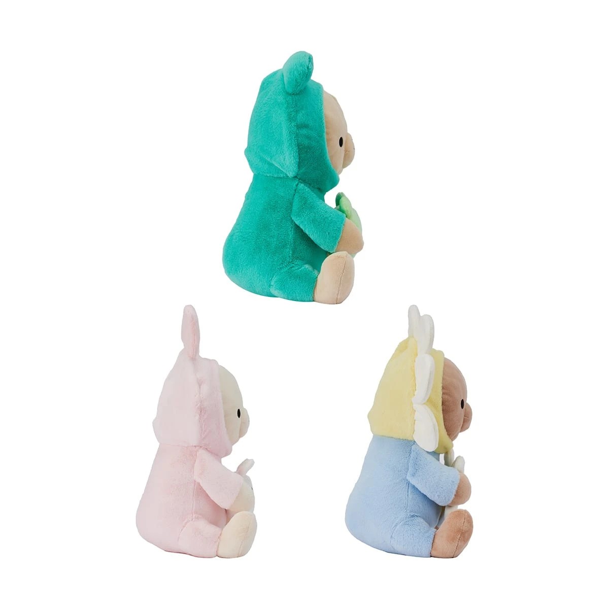 3 Hoodie Bear Plush Toy - Assorted, 3 of 9
