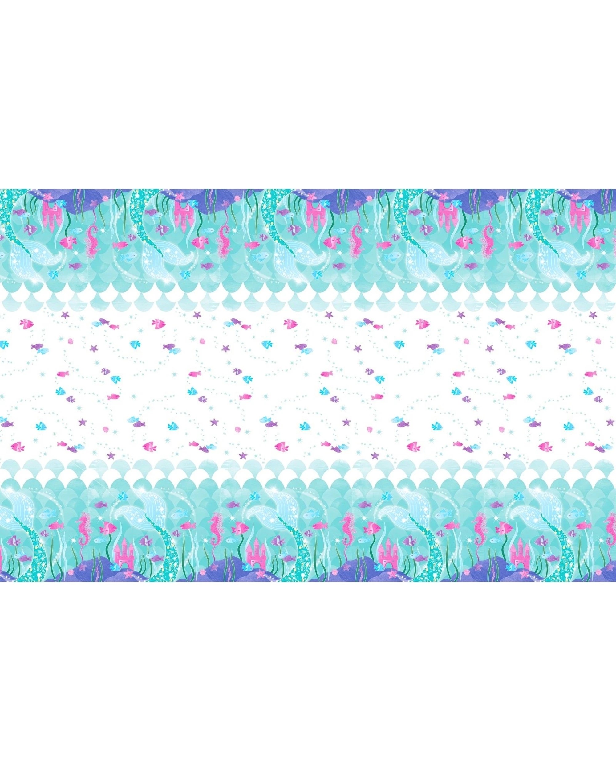2 Unique Mermaid Plastic Tablecloth, 2 of 3