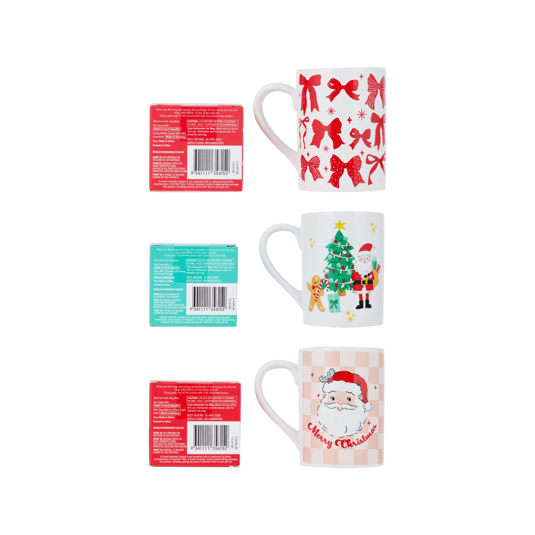 5 Merry Hot Chocolate Set - Assorted, 5 of 5