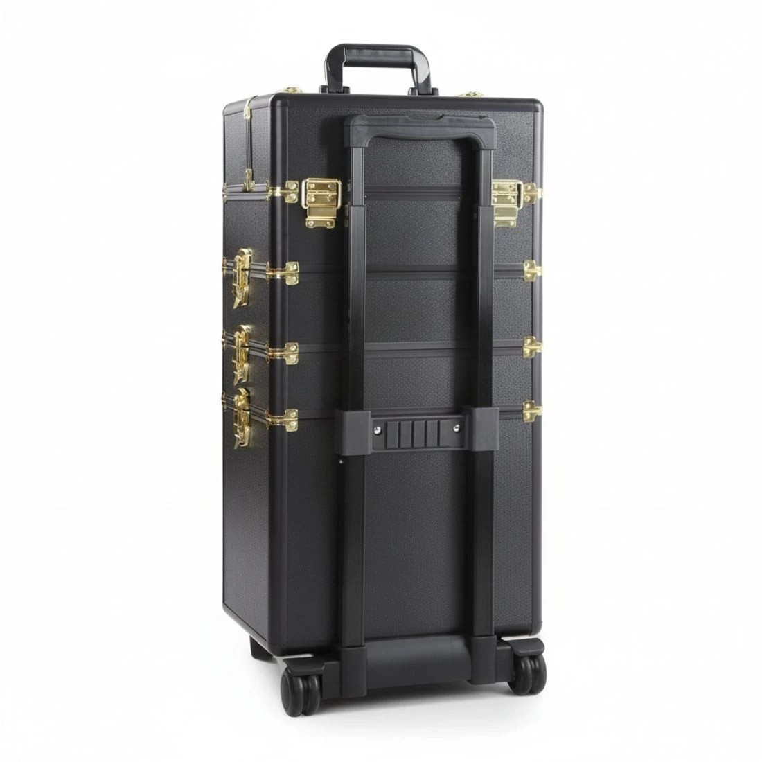 7 Embellir Makeup Case Beauty Trolley Cosmetic Organiser Box Travel Wheels - Multi, 7 of 9