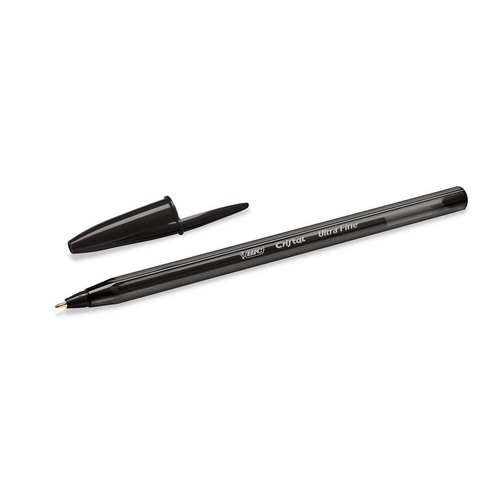 2 Bic Cristal Exact Ballpoint Pen 0.7mm Black 20 Pack, 2 of 8