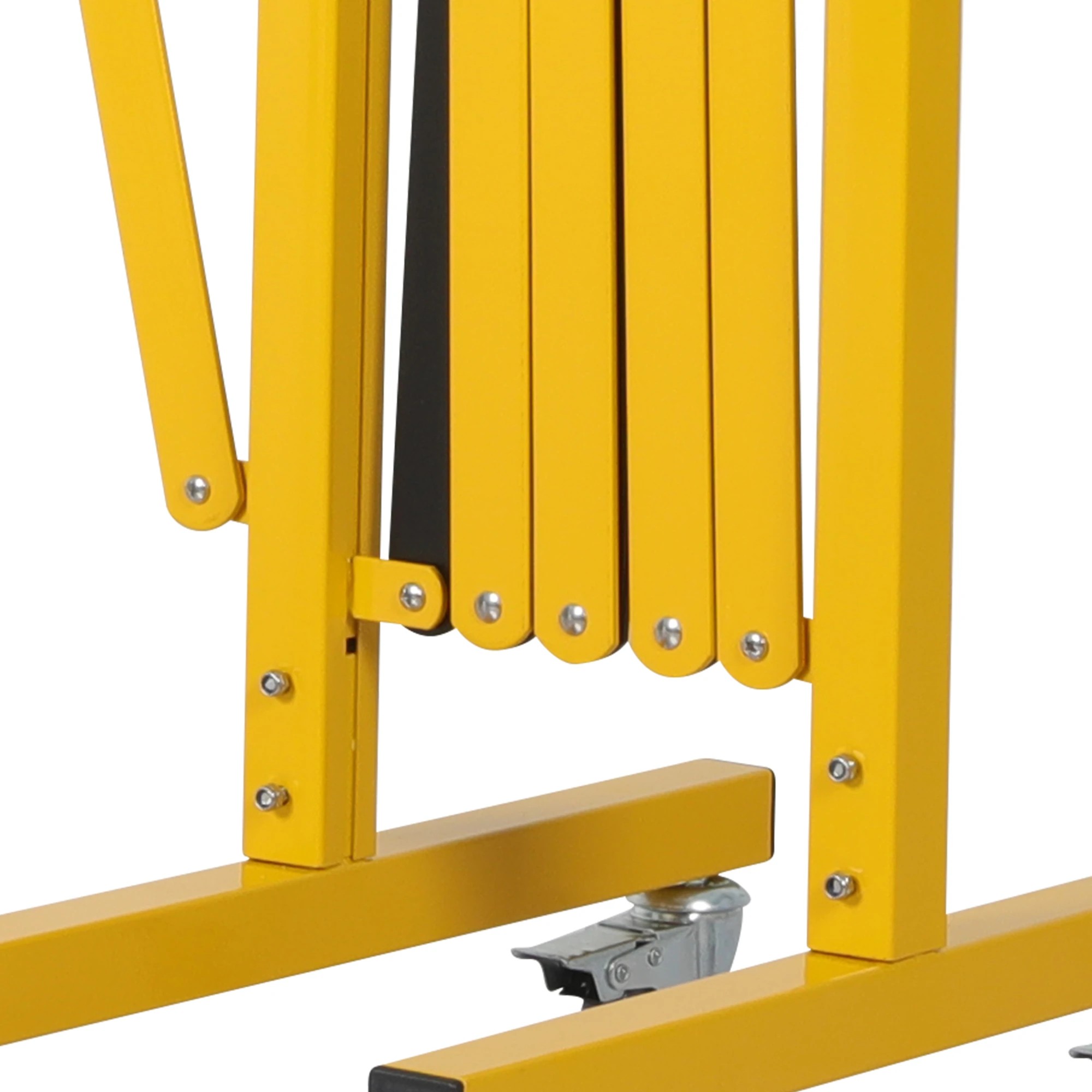 4 Traderight Expandable Aluminium Barrier Gate 16Ft - Yellow, 4 of 5