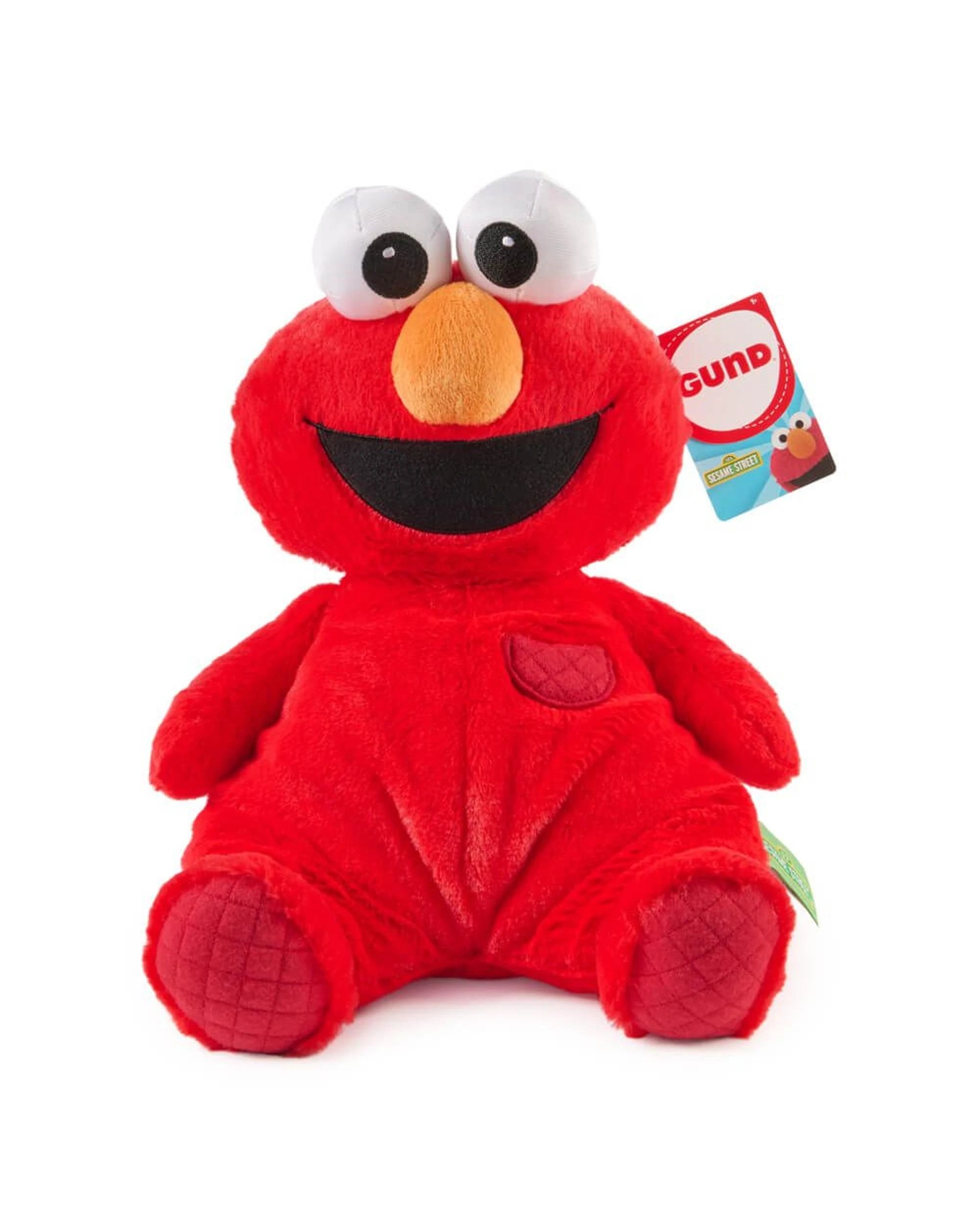 1 Gund Sesame Street Oh So Snuggly Elmo Plush, 1 of 9