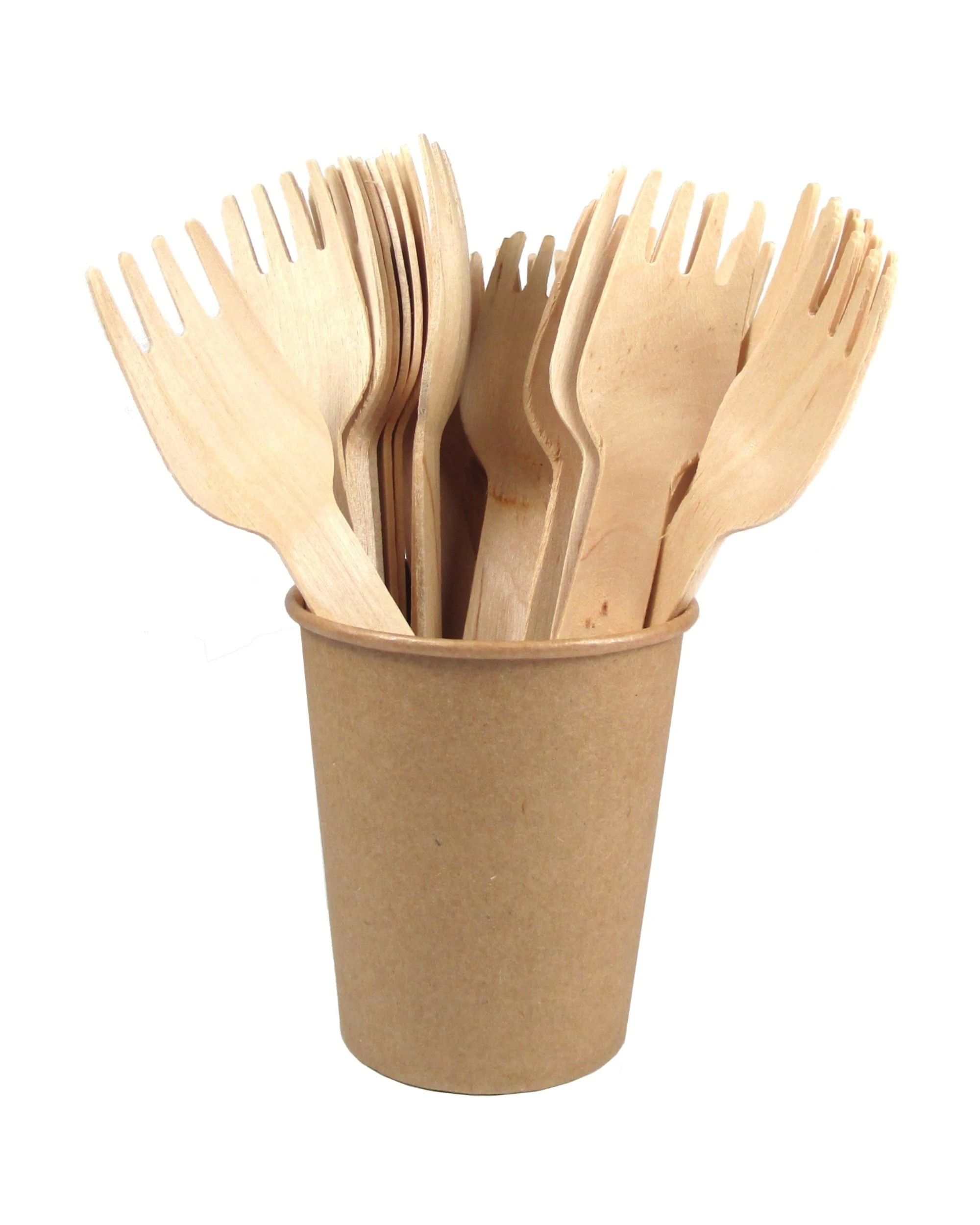 1 Alpen Wooden Forks Pack of 25, 1 of 1